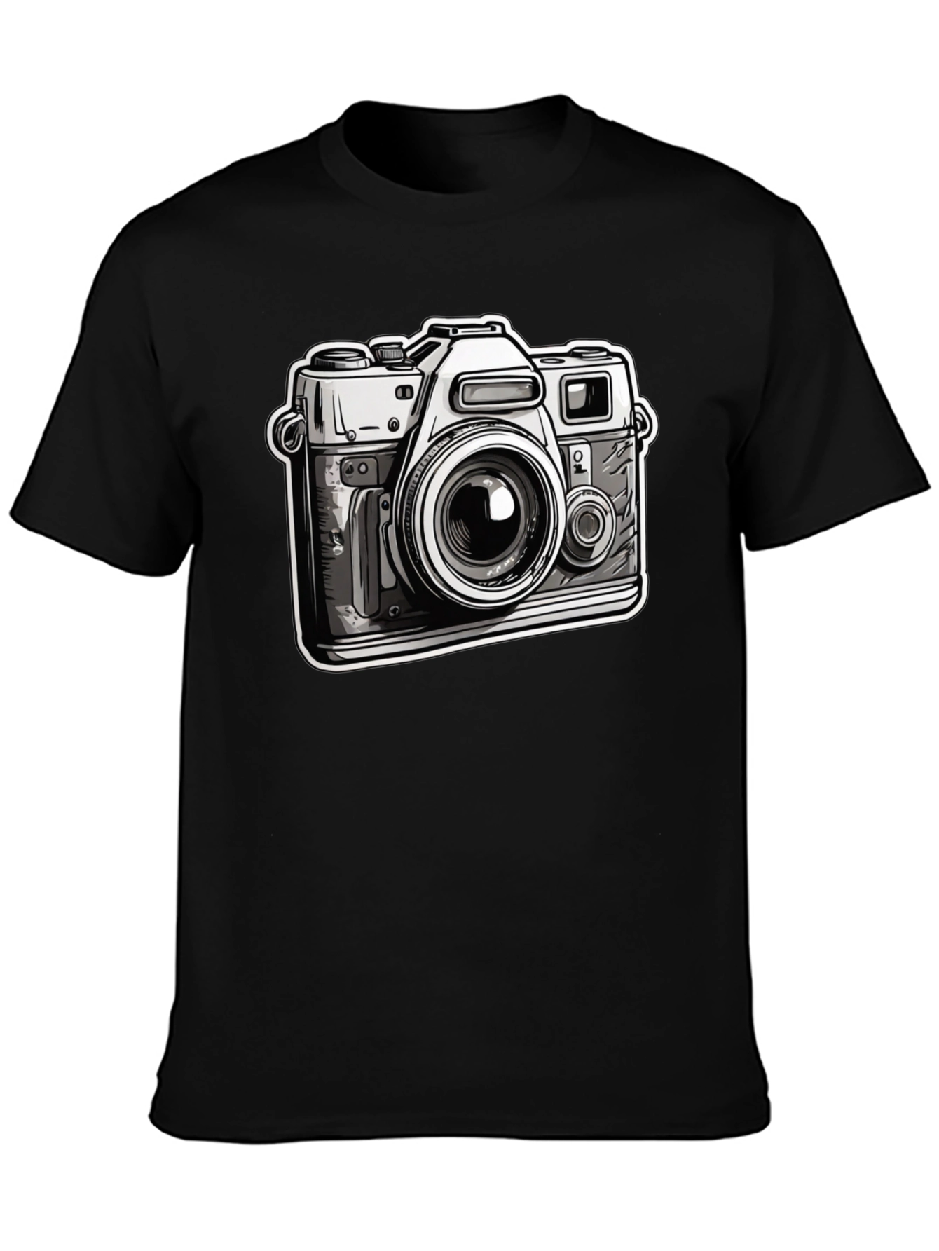 Vintage Camera Graphic Tee - Photographer T-Shirt