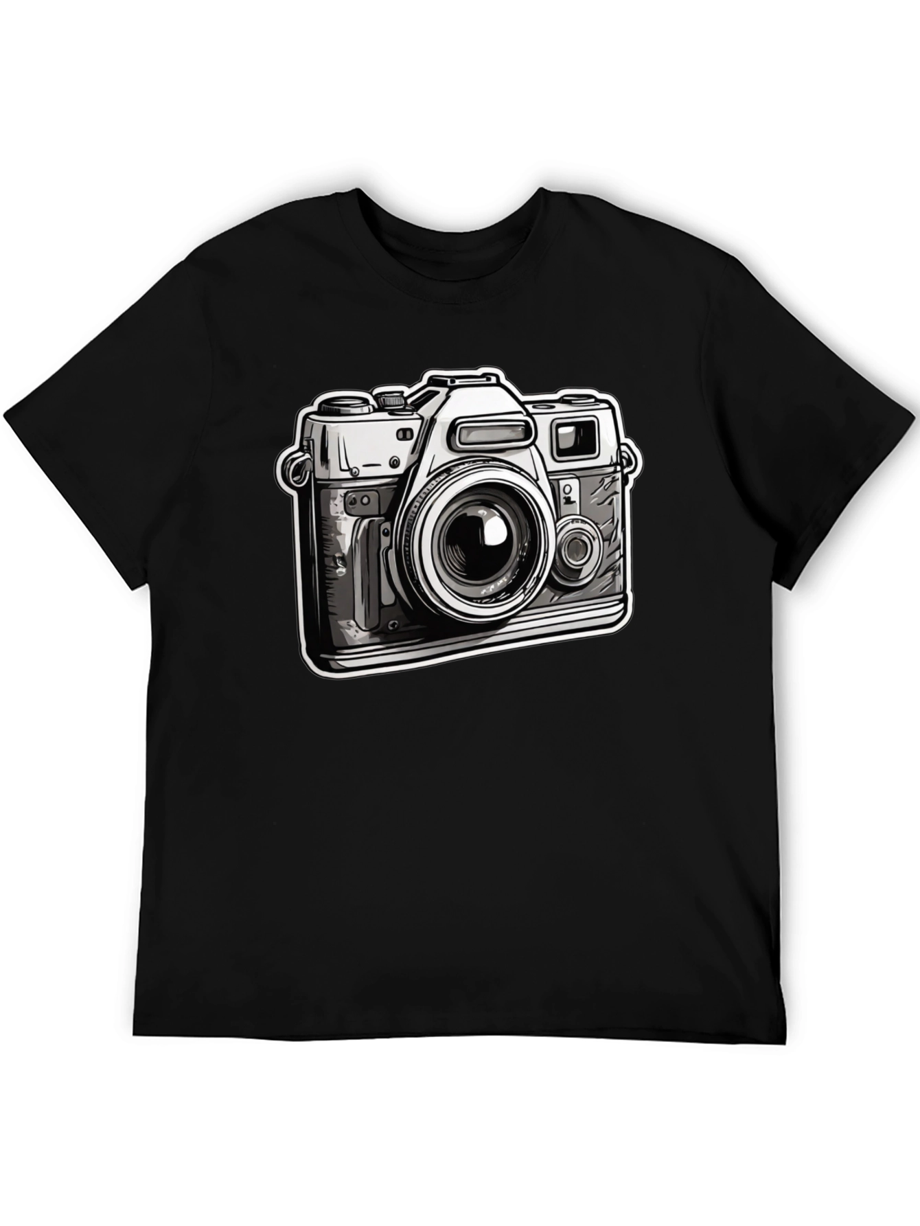 Vintage Camera Graphic Tee - Photographer T-Shirt