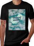 Travel More Graphic Tee - Cloud Design