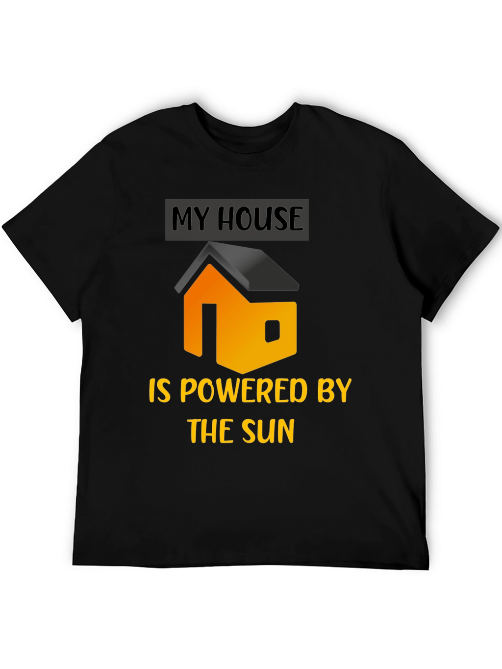 Eco-Friendly Solar Powered House T-Shirt
