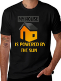 Eco-Friendly Solar Powered House T-Shirt