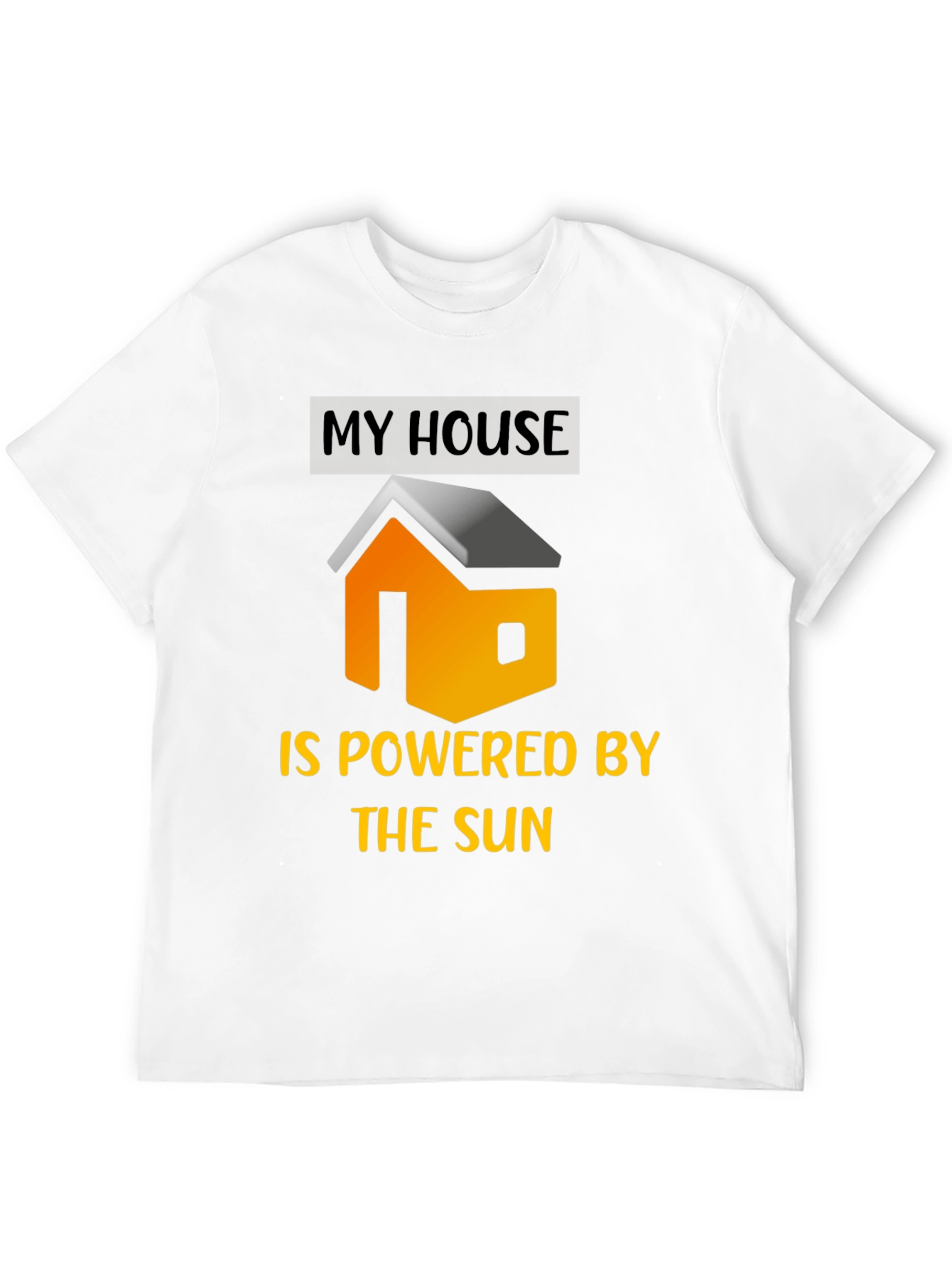 Eco-Friendly Solar Powered House T-Shirt