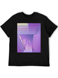 Synthwave Stairway T-Shirt