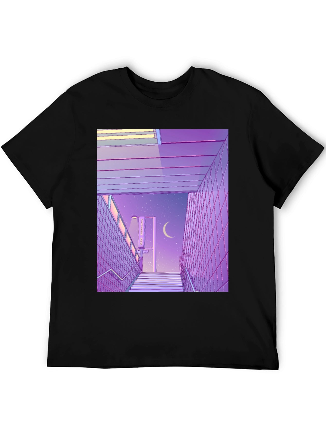 Synthwave Stairway T-Shirt