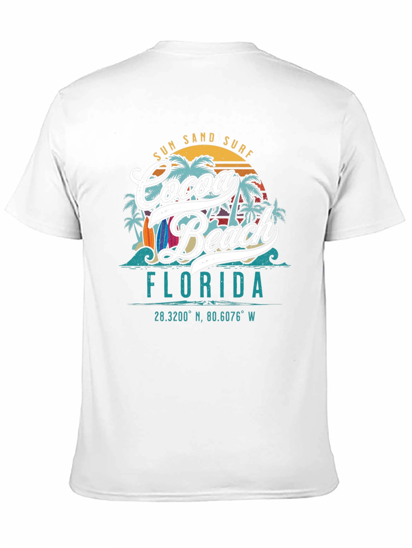 Cocoa Beach Florida Graphic T-Shirt