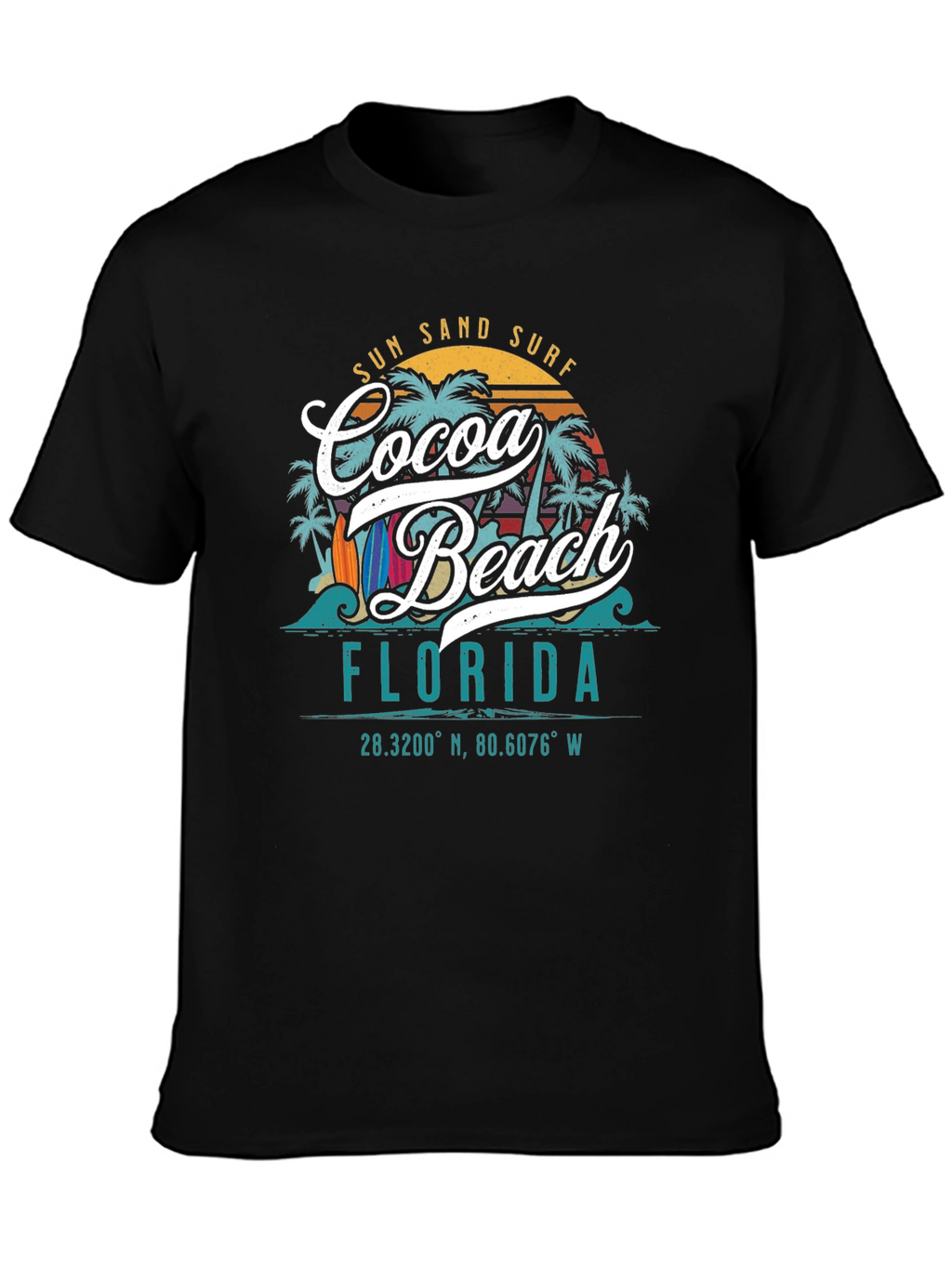 Cocoa Beach Florida Graphic T-Shirt