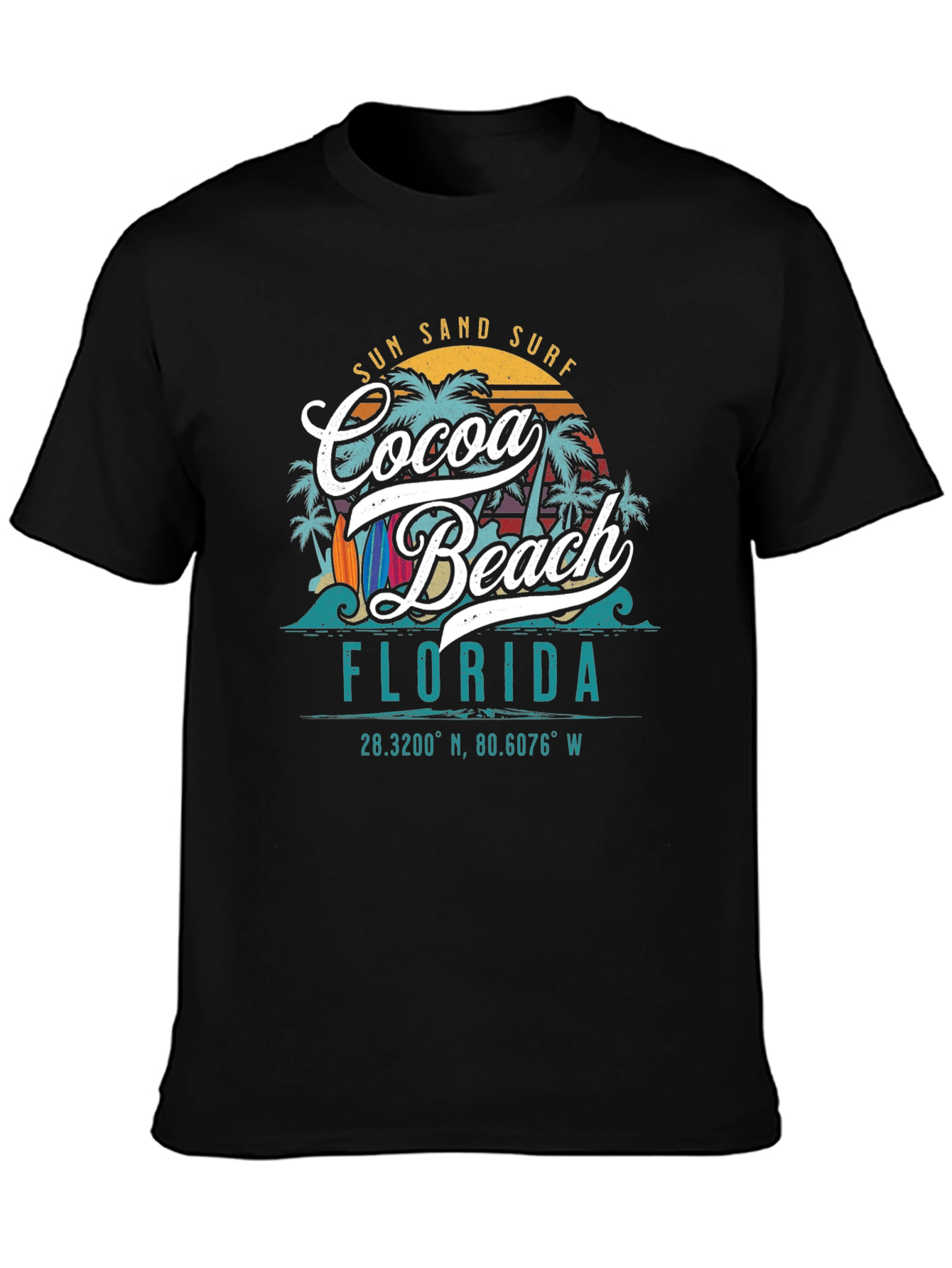 Cocoa Beach Florida Graphic T-Shirt