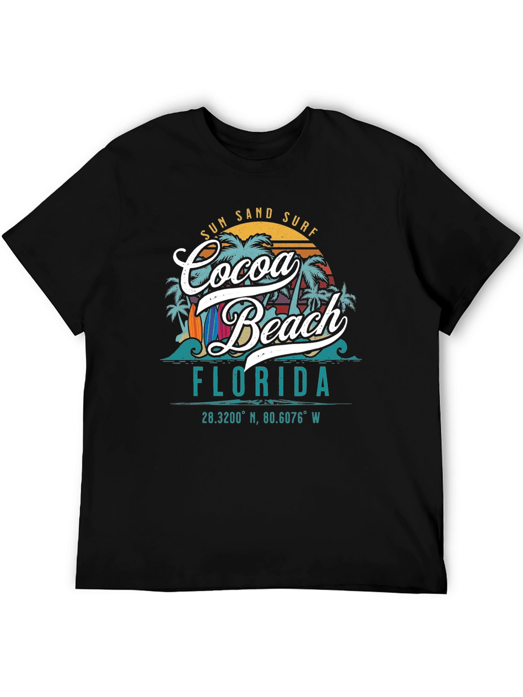 Cocoa Beach Florida Graphic T-Shirt