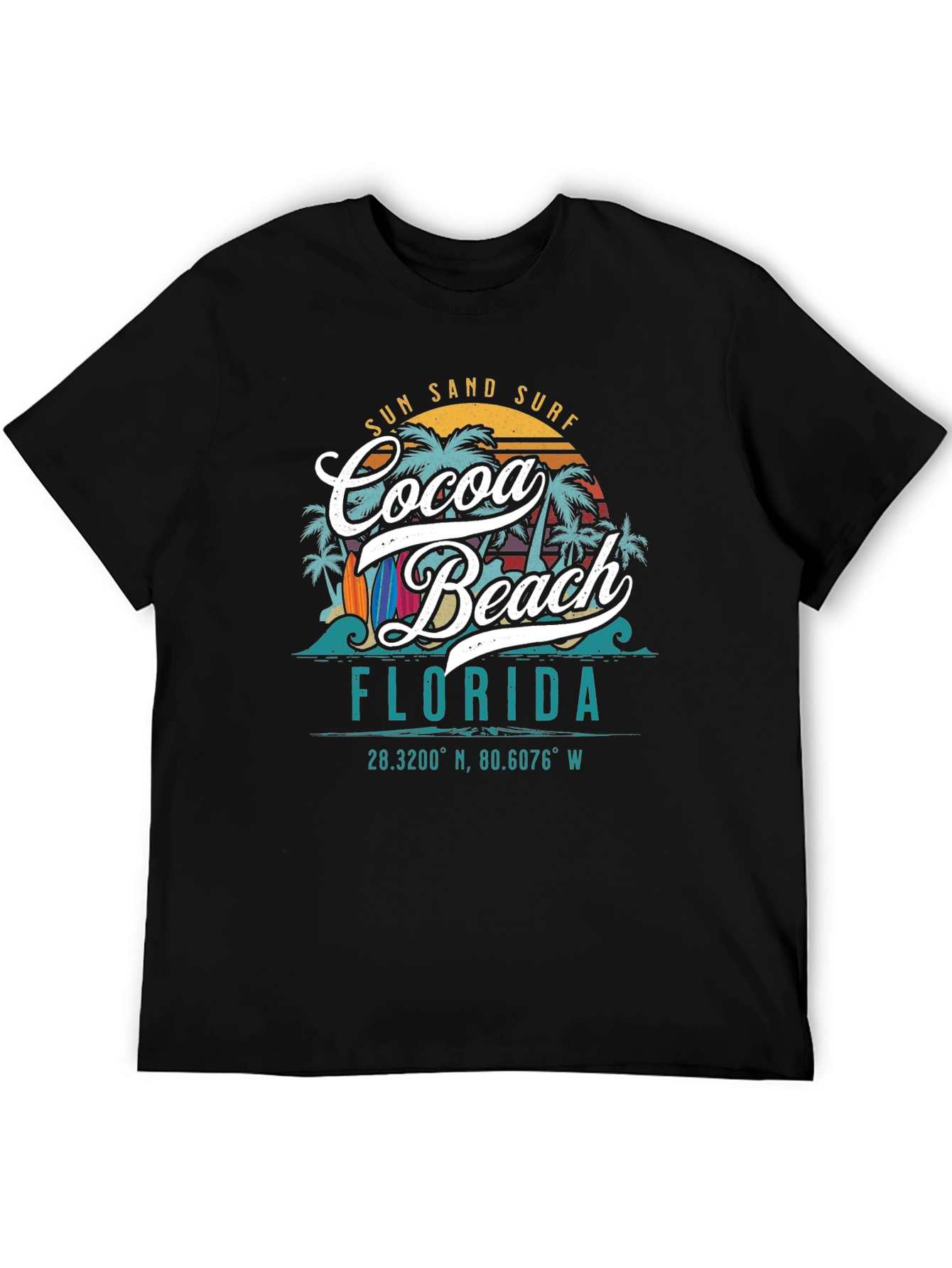 Cocoa Beach Florida Graphic T-Shirt