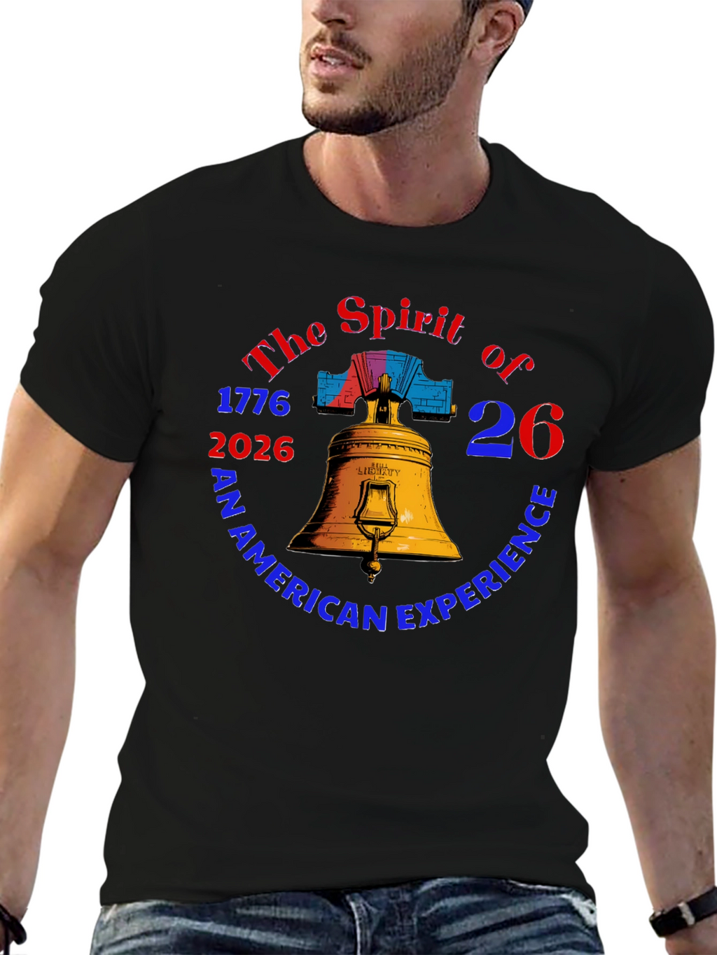 Patriotic USA 2026 T-Shirt