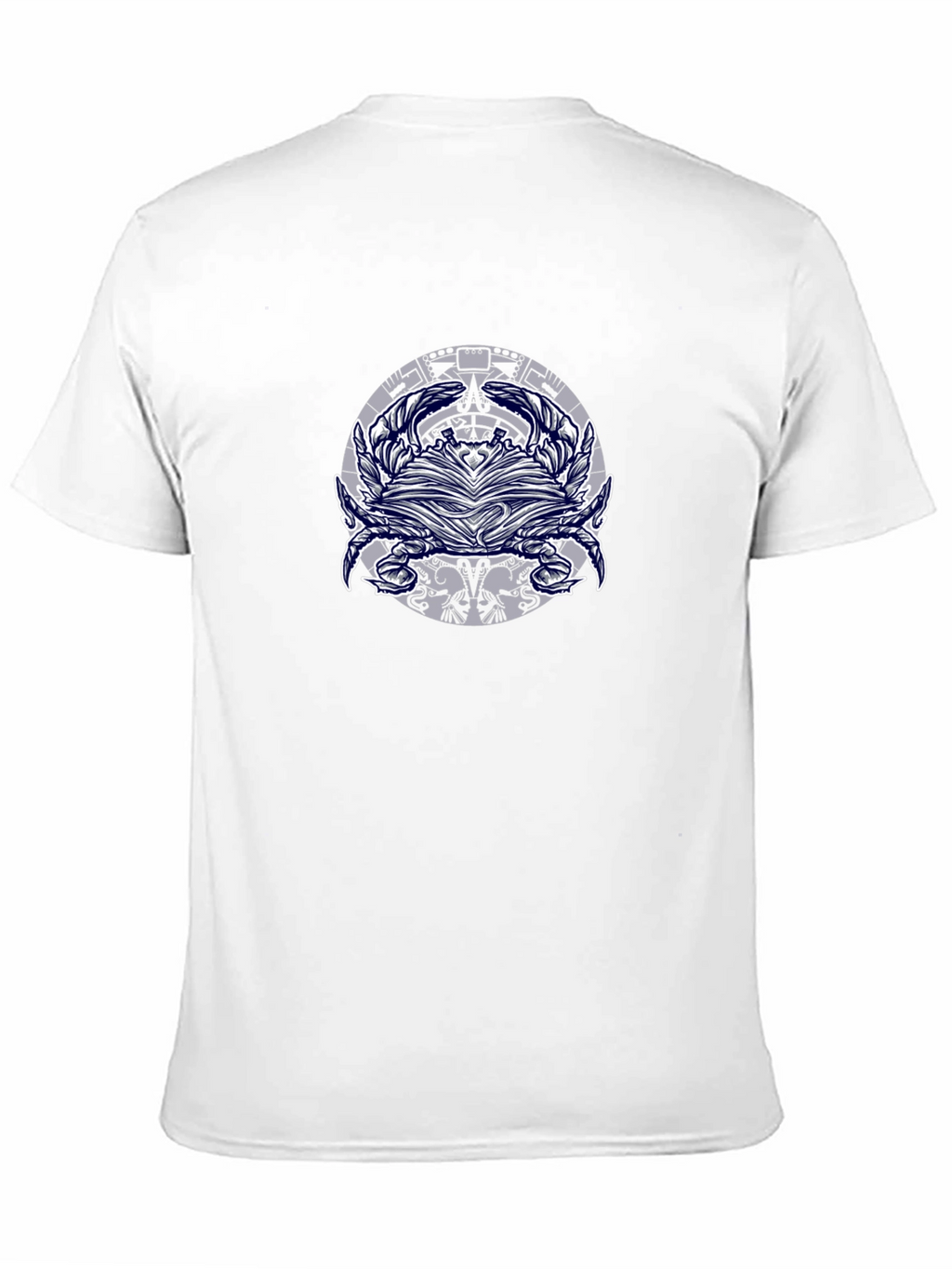 Graphic Print Mens Black T-Shirt