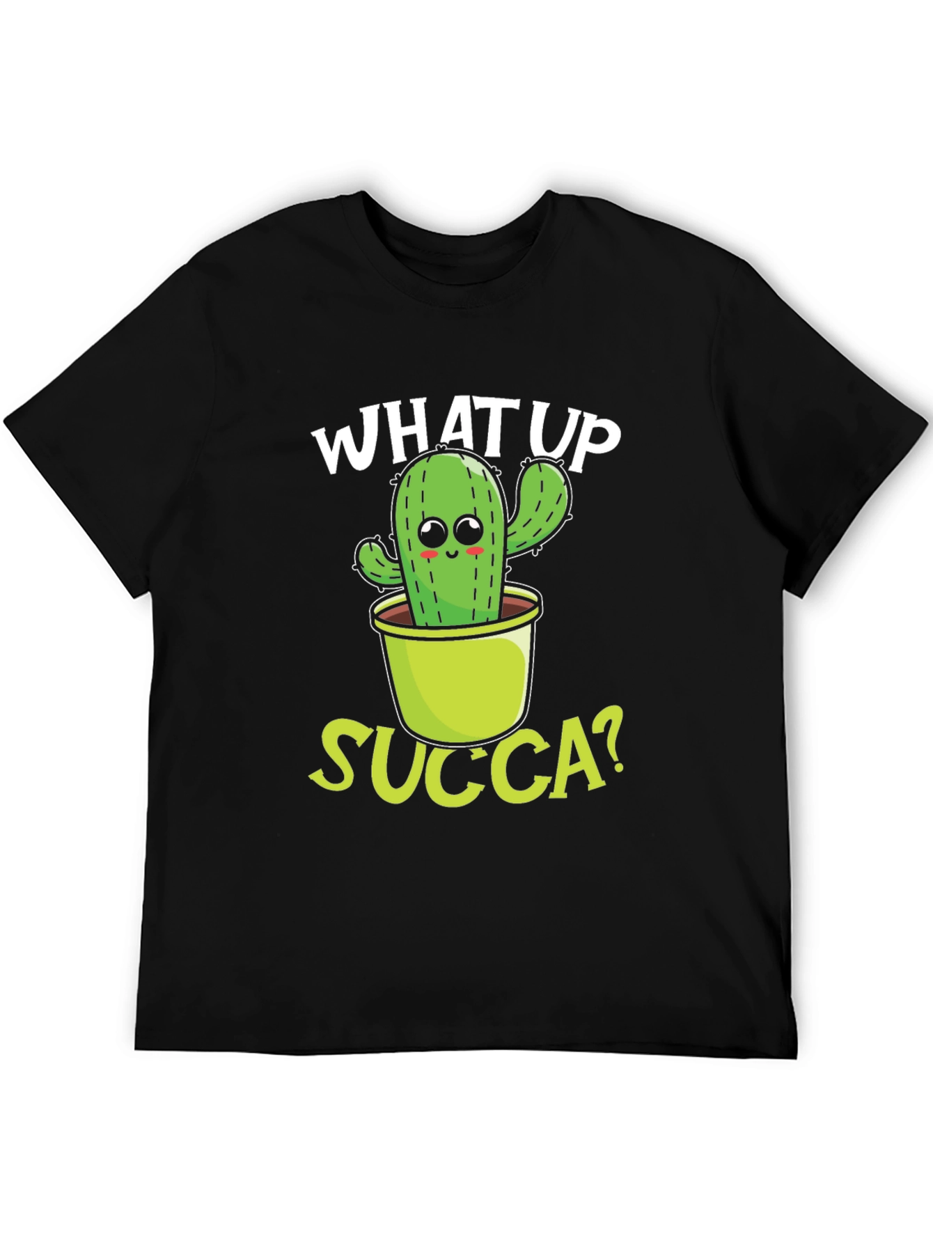 What Up Succa? Cactus Graphic Tee