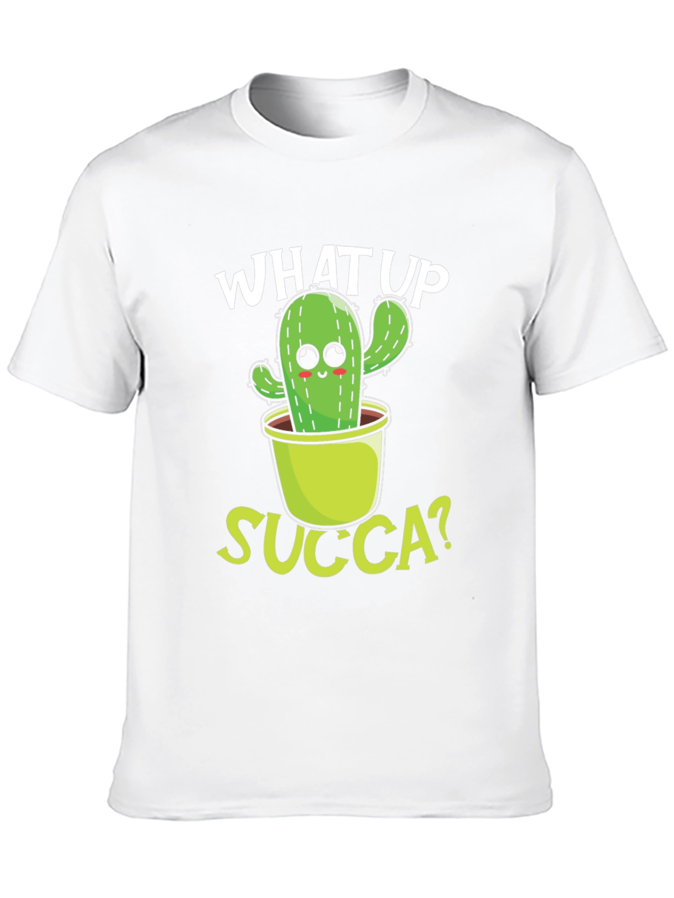 What Up Succa? Cactus Graphic Tee