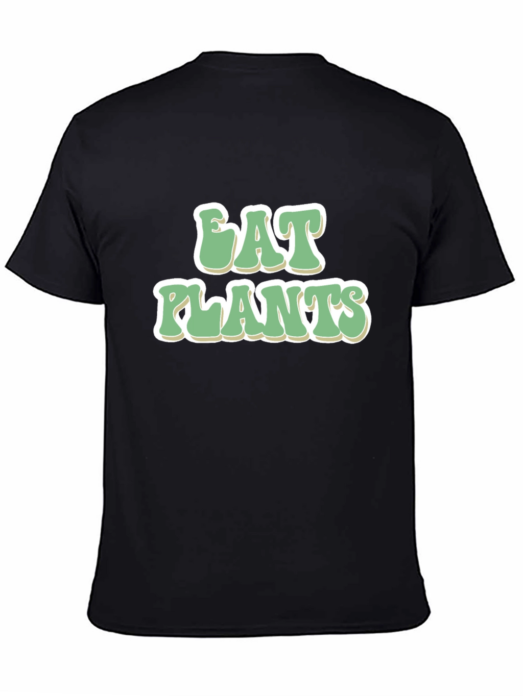 Eat Plants Graphic Tee - Vegan Friendly Cotton T-Shirt