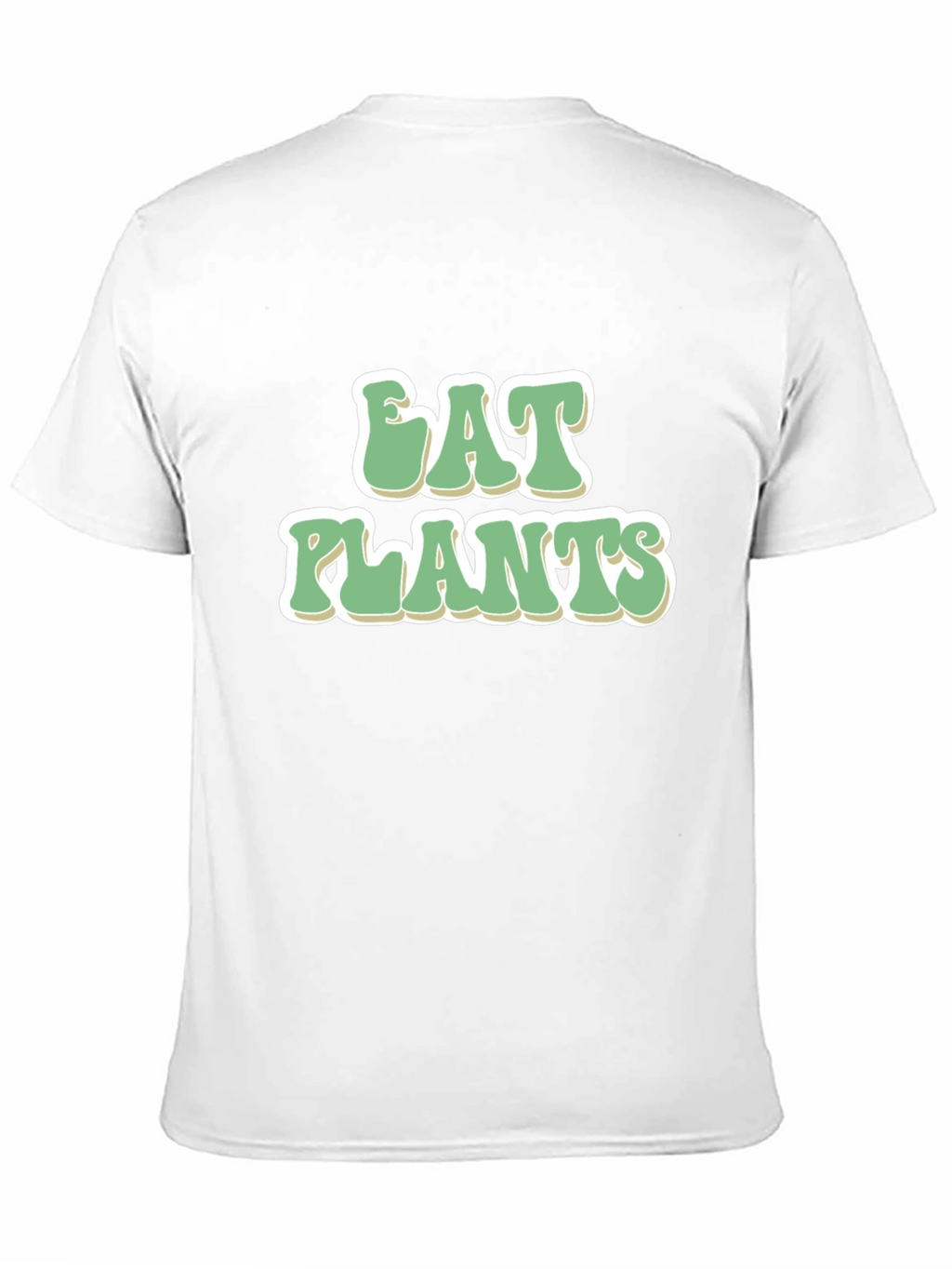 Eat Plants Graphic Tee - Vegan Friendly Cotton T-Shirt