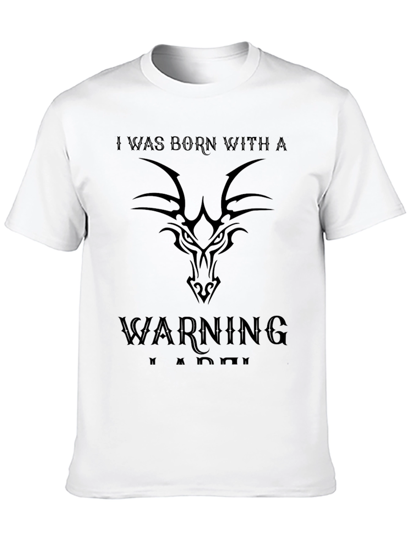 Born with a Warning T-Shirt