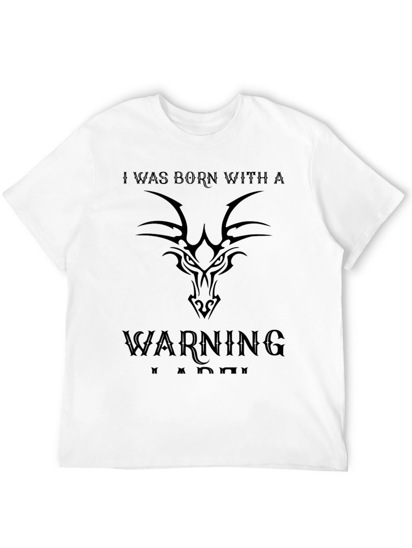 Born with a Warning T-Shirt