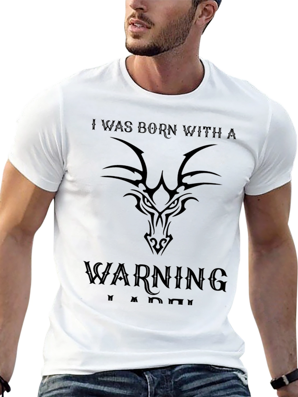 Born with a Warning T-Shirt