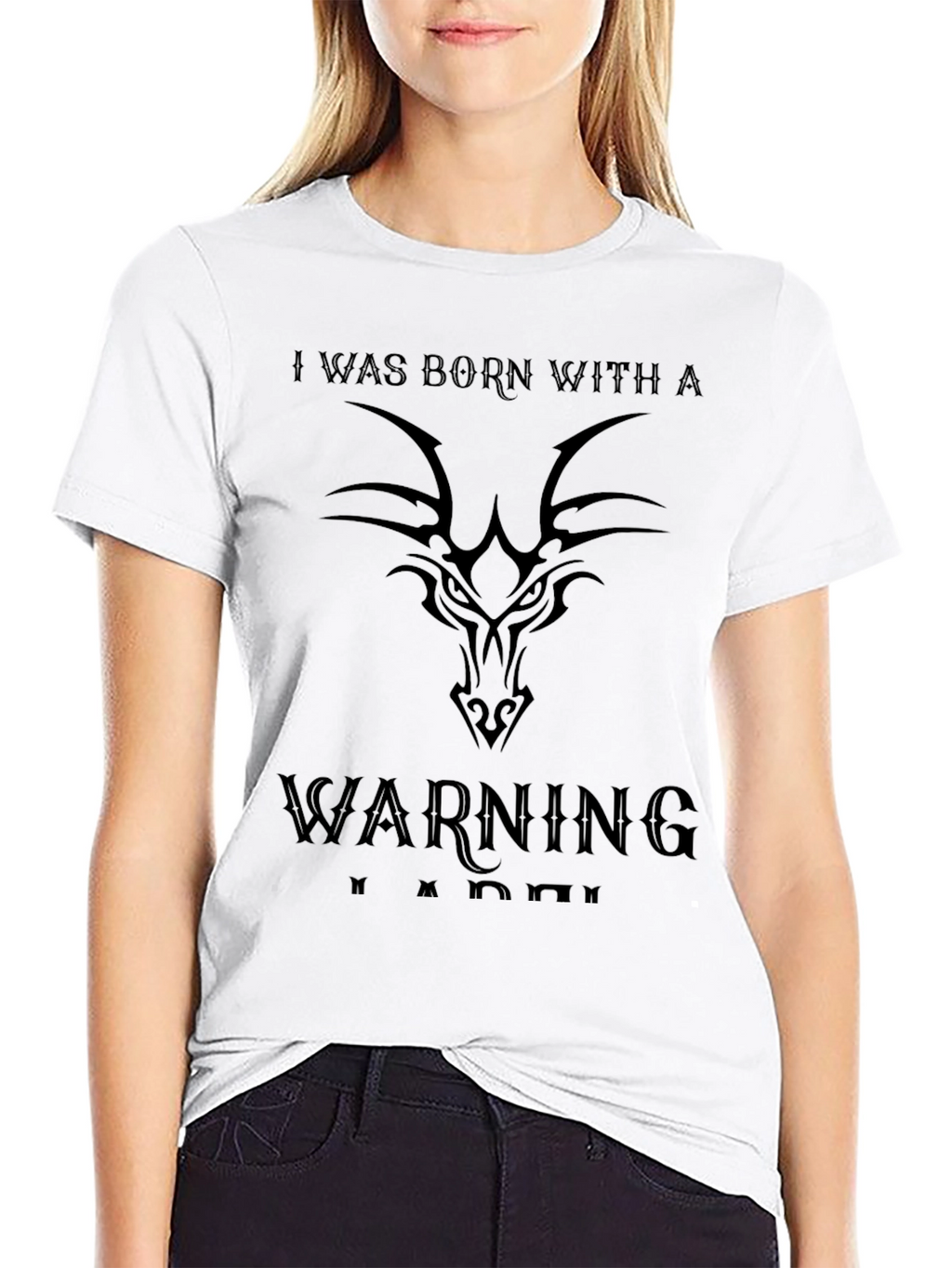 Born with a Warning T-Shirt