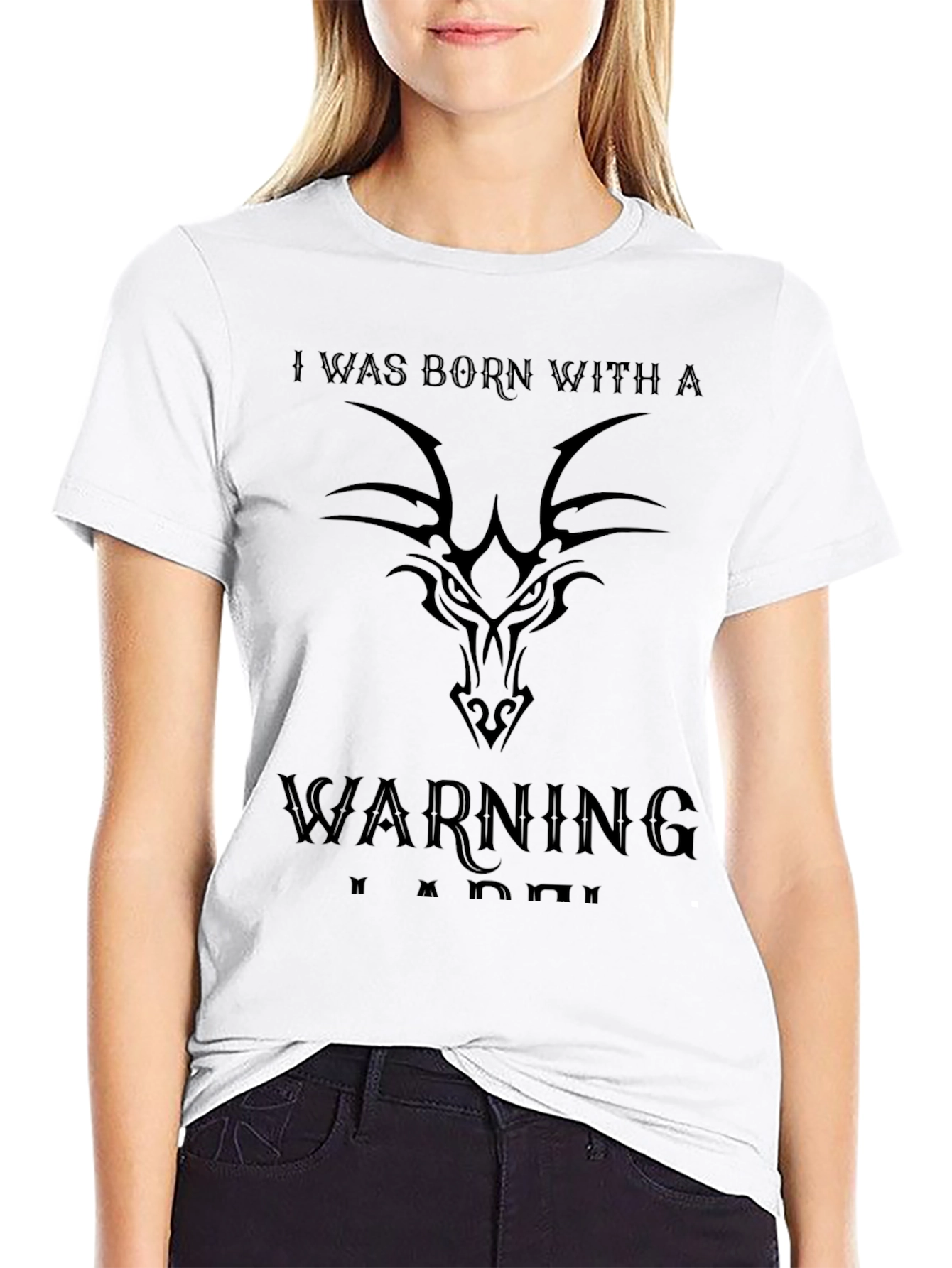 Born with a Warning T-Shirt