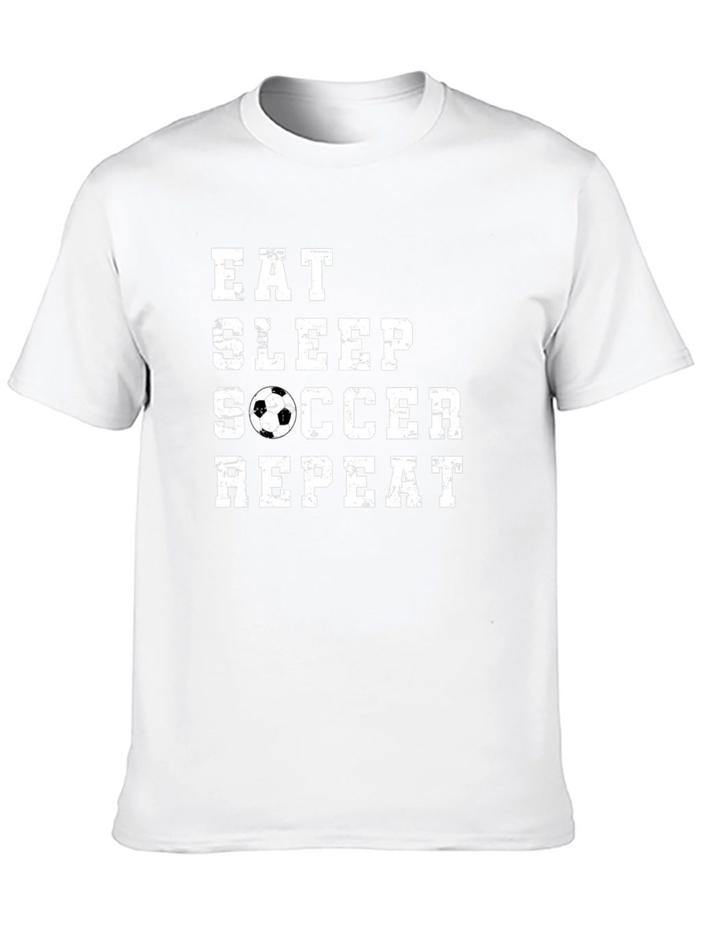 Eat Sleep Soccer Repeat Graphic T-Shirt