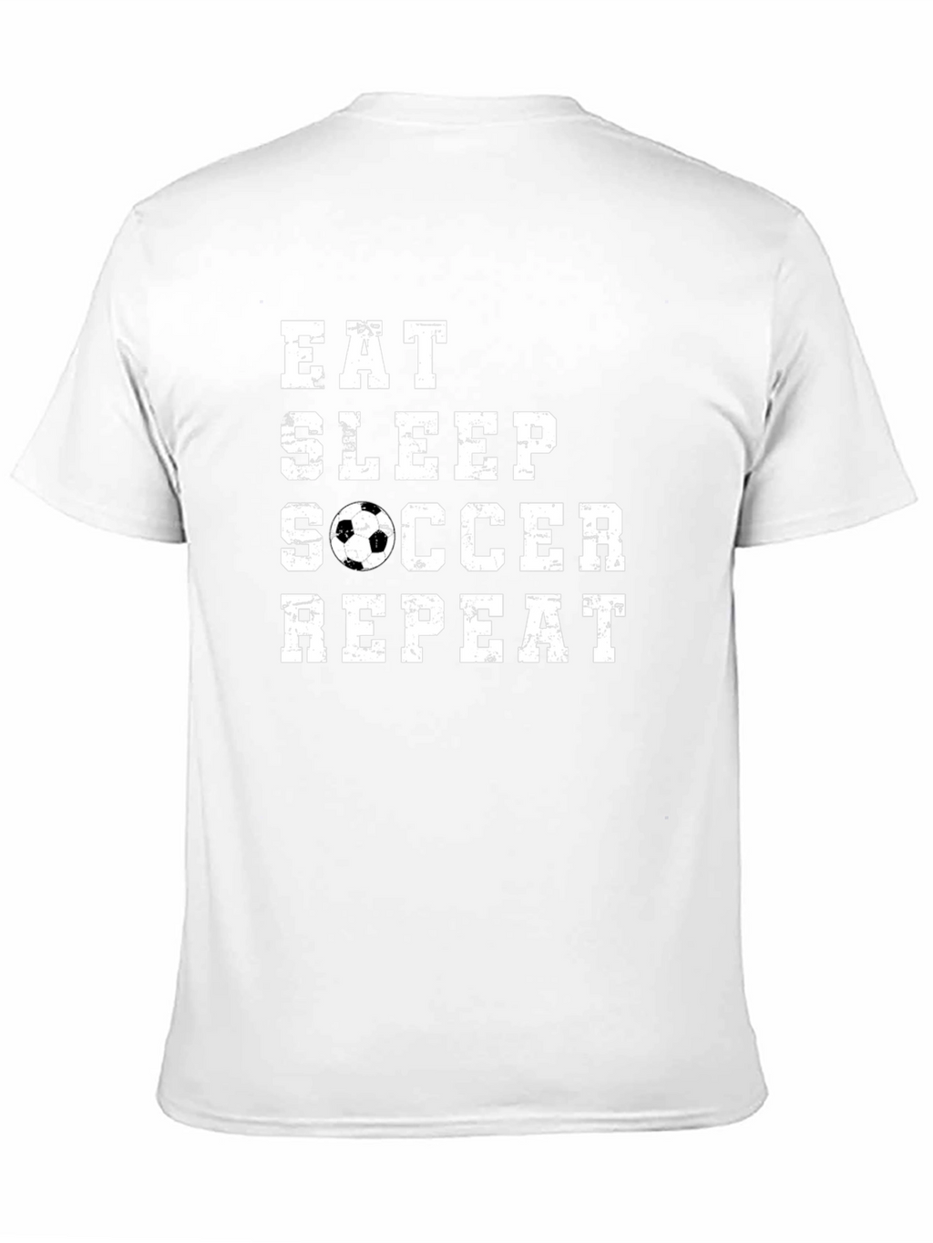 Eat Sleep Soccer Repeat Graphic T-Shirt