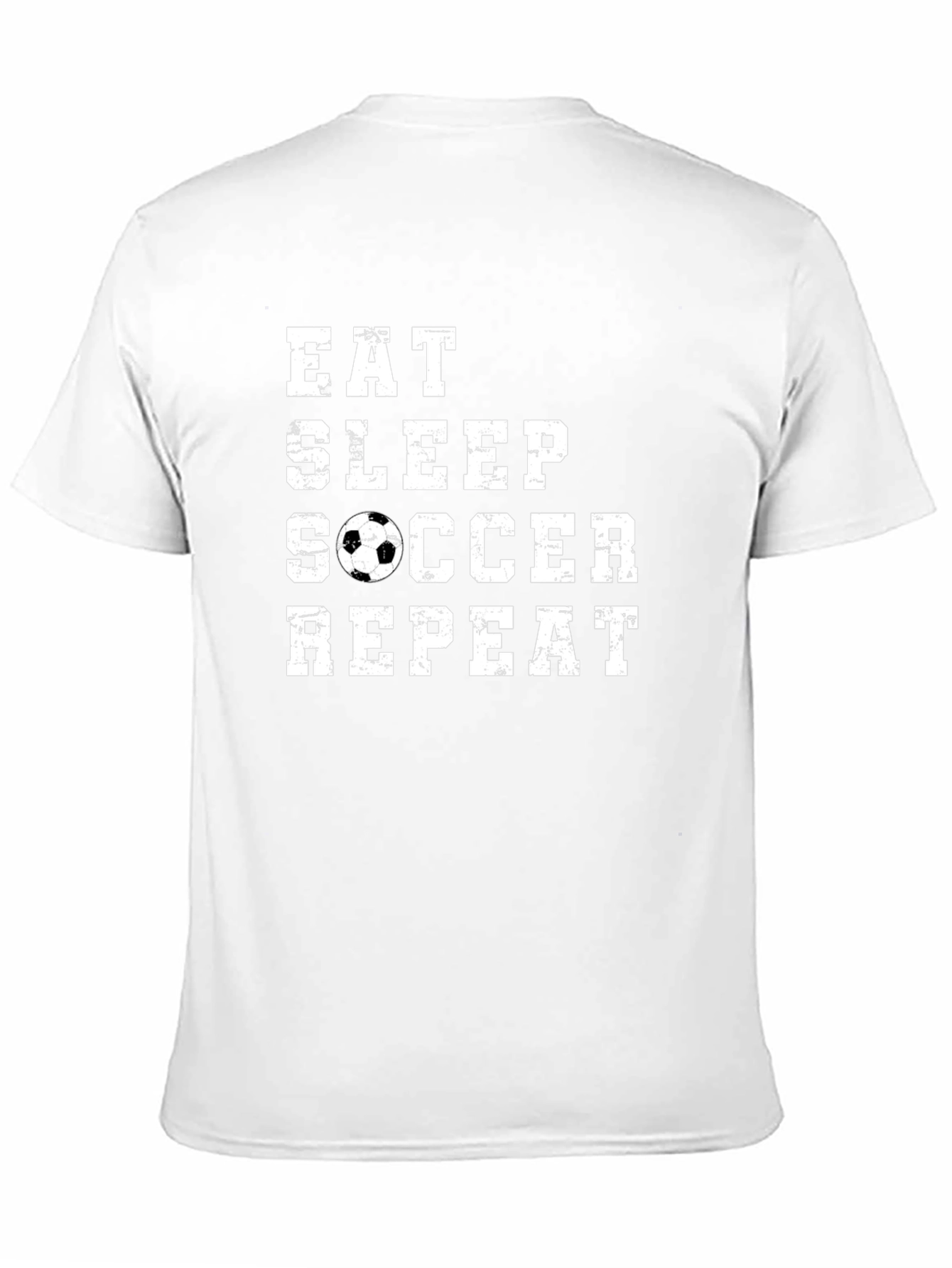 Eat Sleep Soccer Repeat Graphic T-Shirt