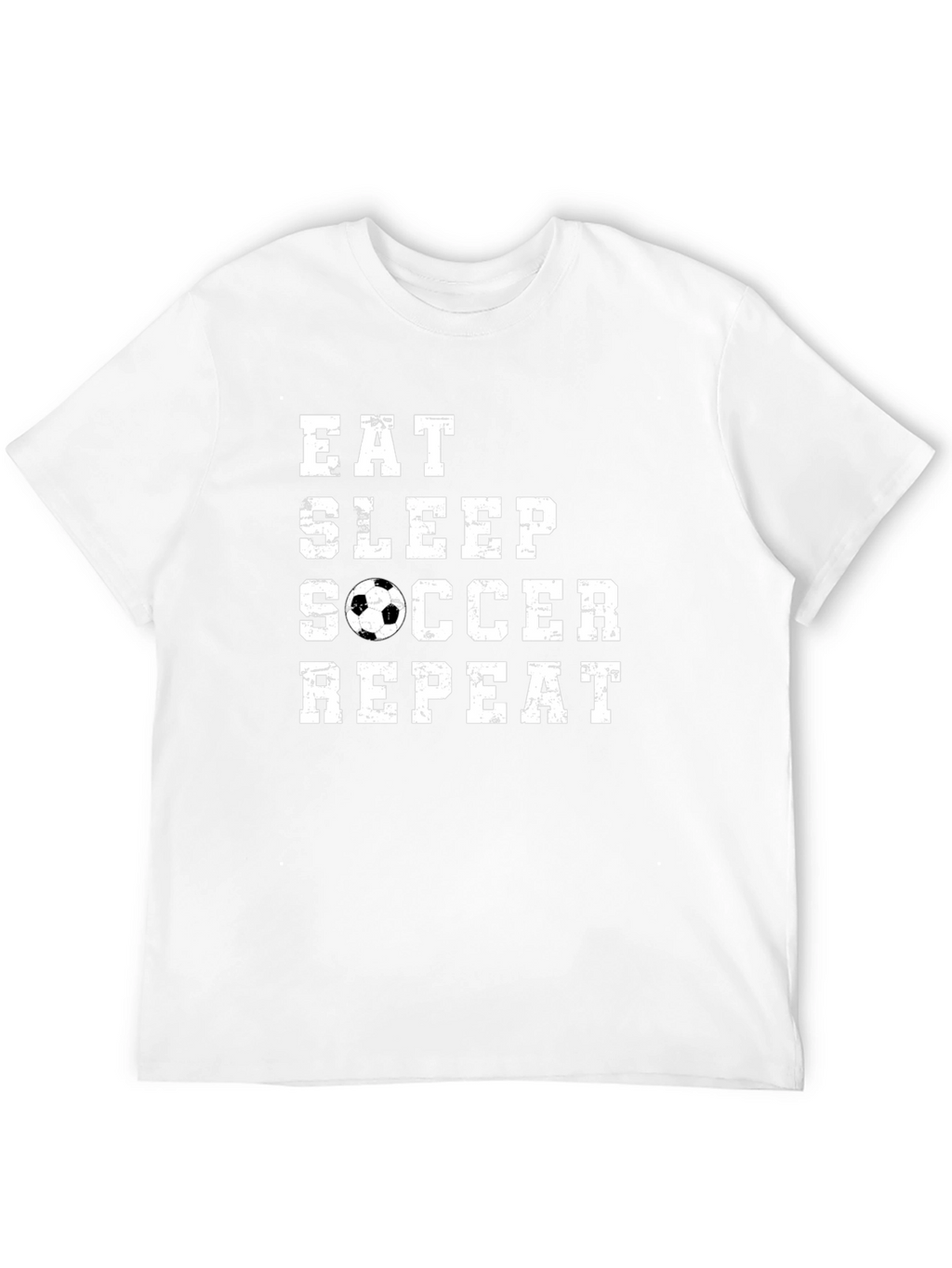 Eat Sleep Soccer Repeat Graphic T-Shirt