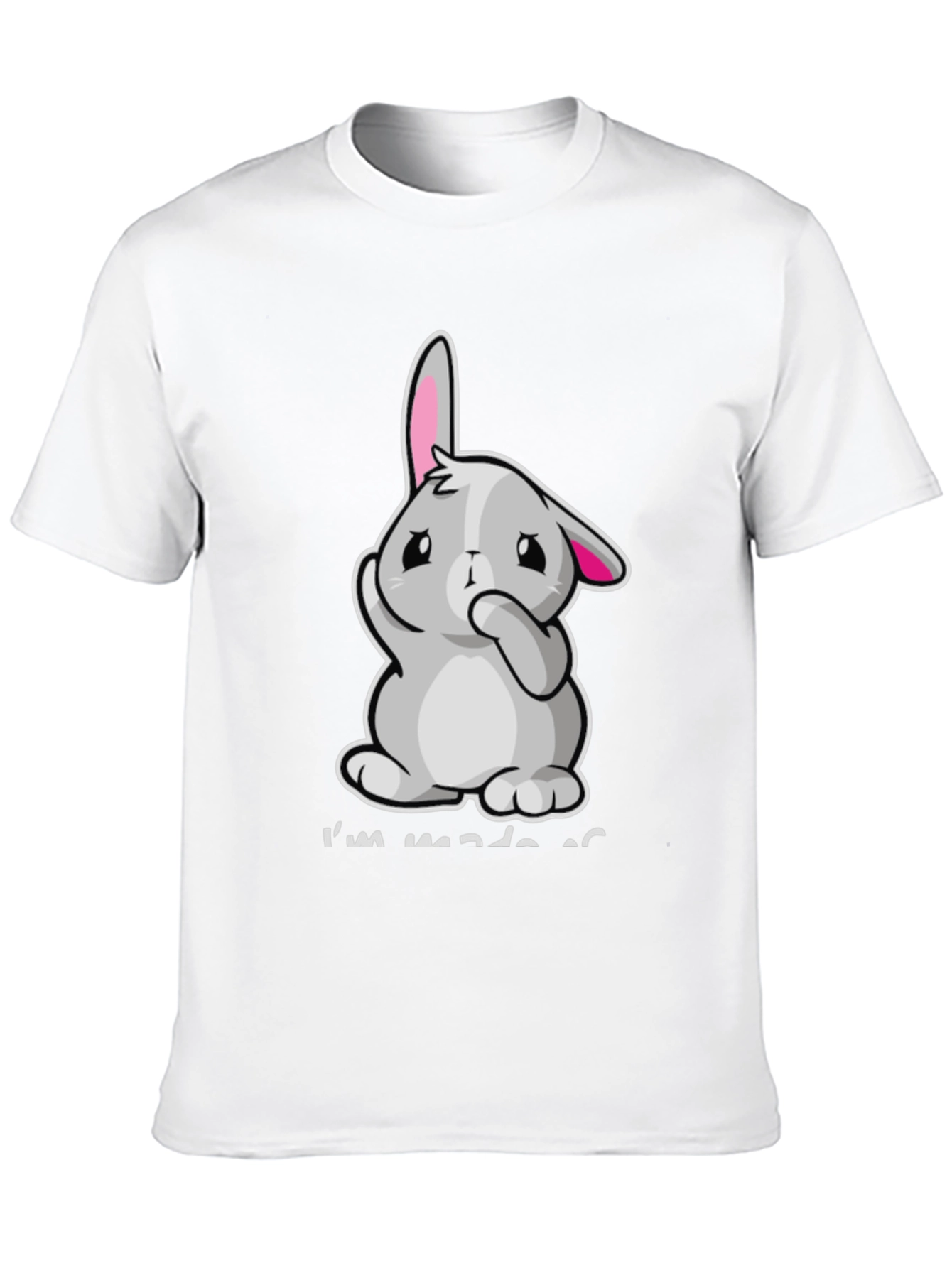 Cute Bunny T-Shirt - Made Of Awesome