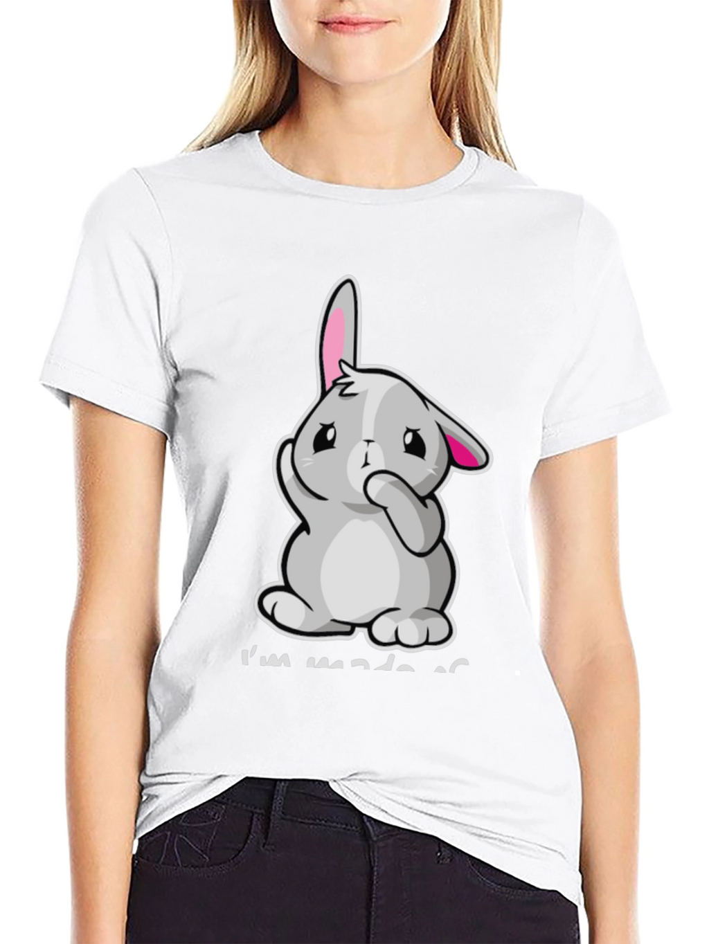 Cute Bunny T-Shirt - Made Of Awesome