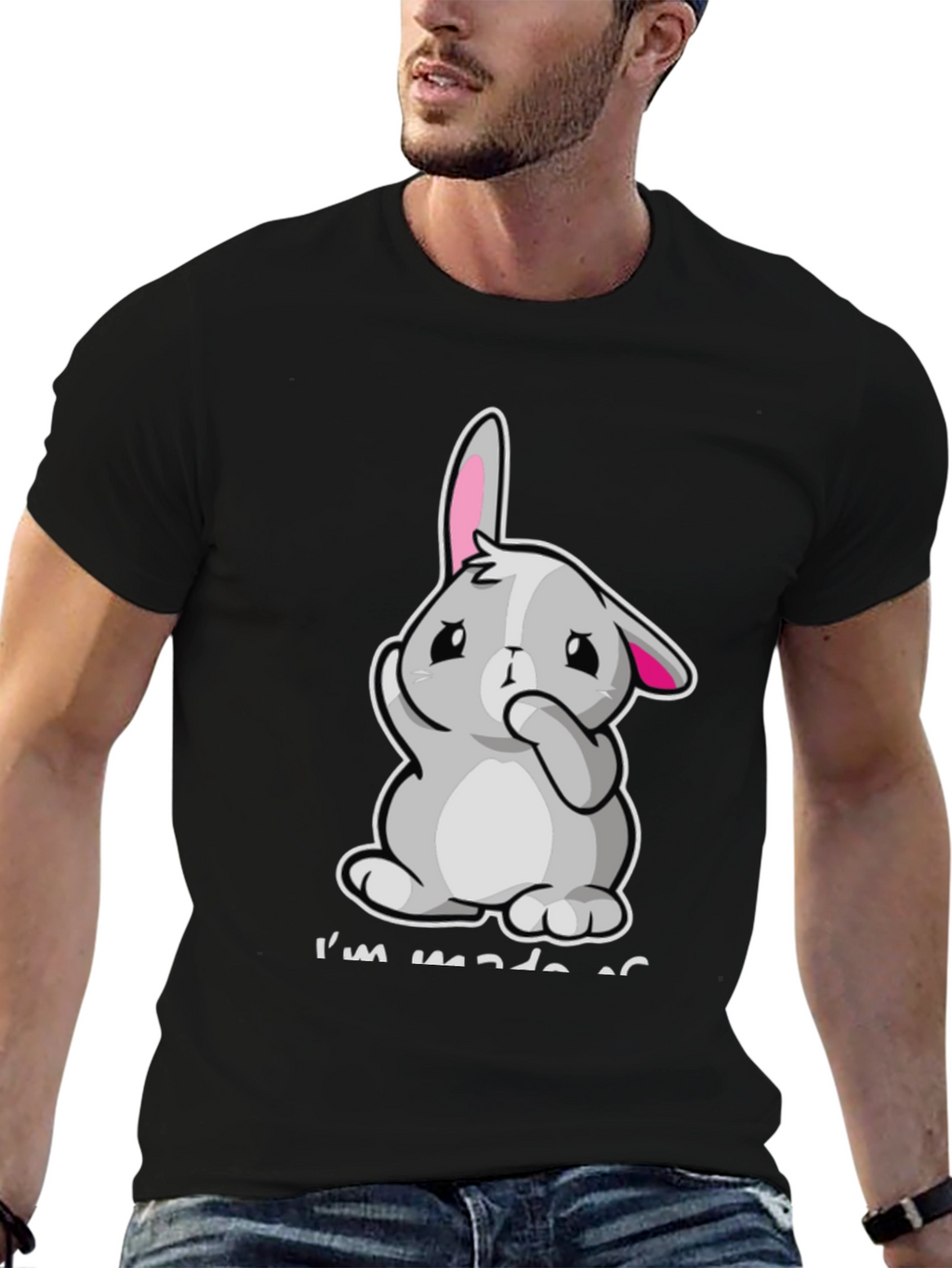 Cute Bunny T-Shirt - Made Of Awesome