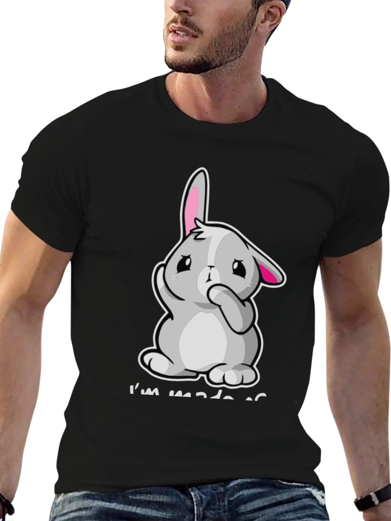 Cute Bunny T-Shirt - Made Of Awesome