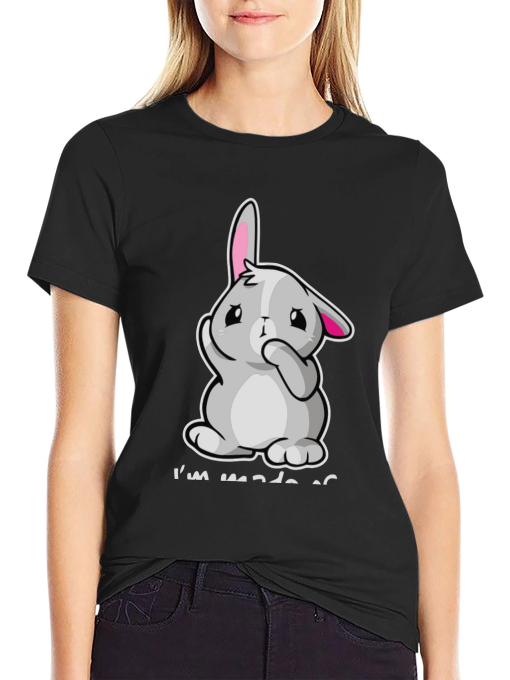 Cute Bunny T-Shirt - Made Of Awesome