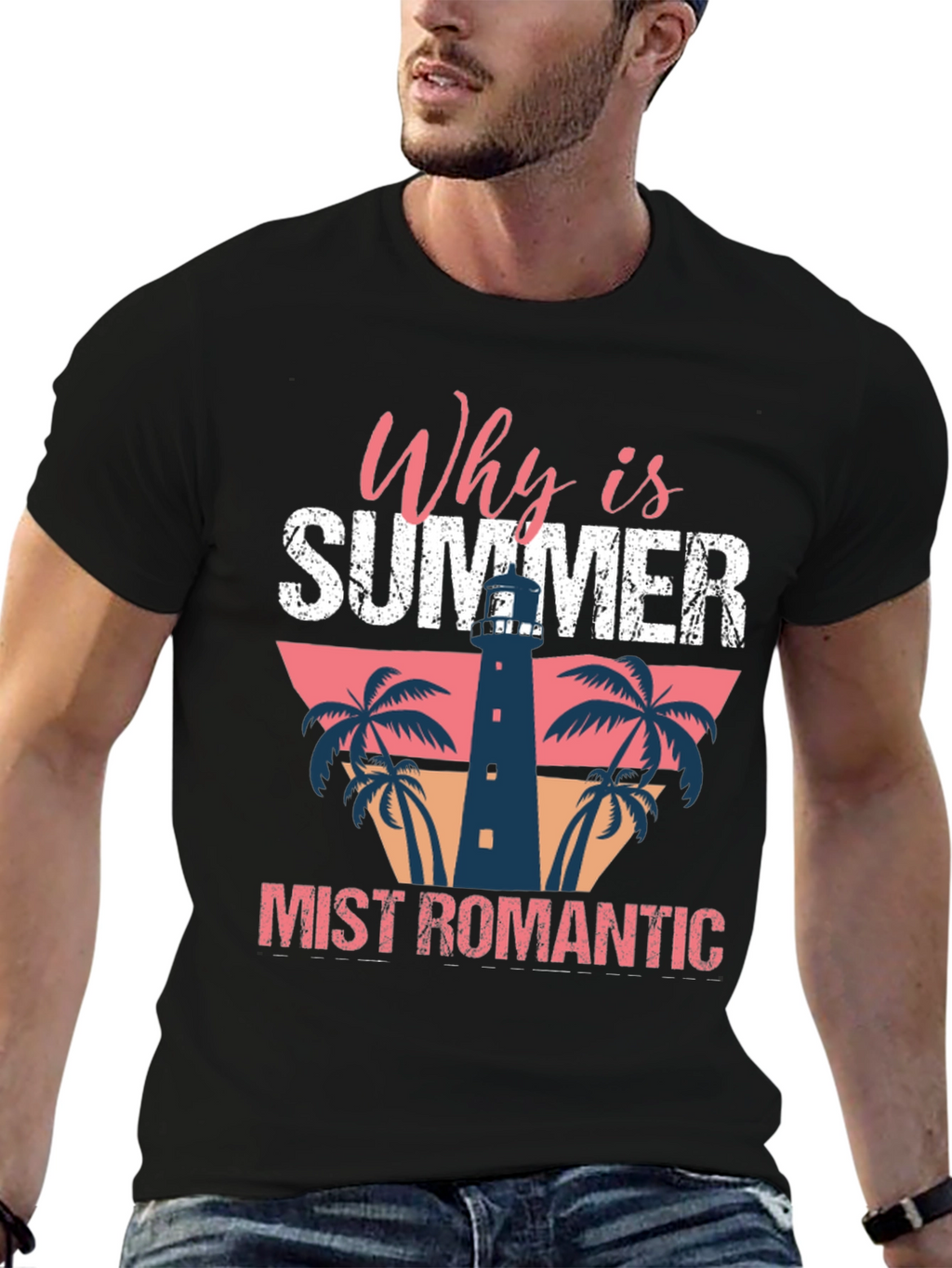 Summer Mist Romantic Graphic Tee
