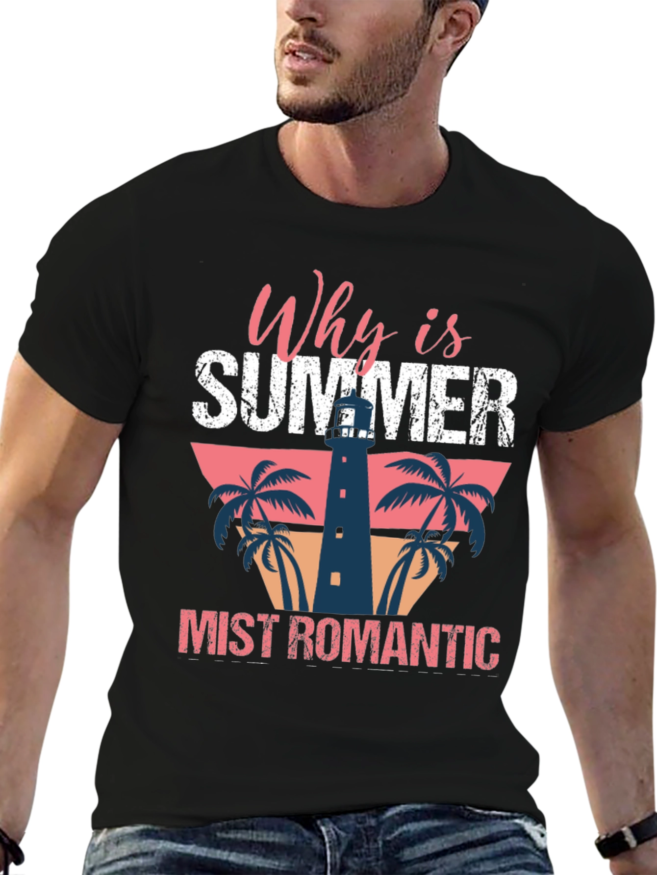 Summer Mist Romantic Graphic Tee