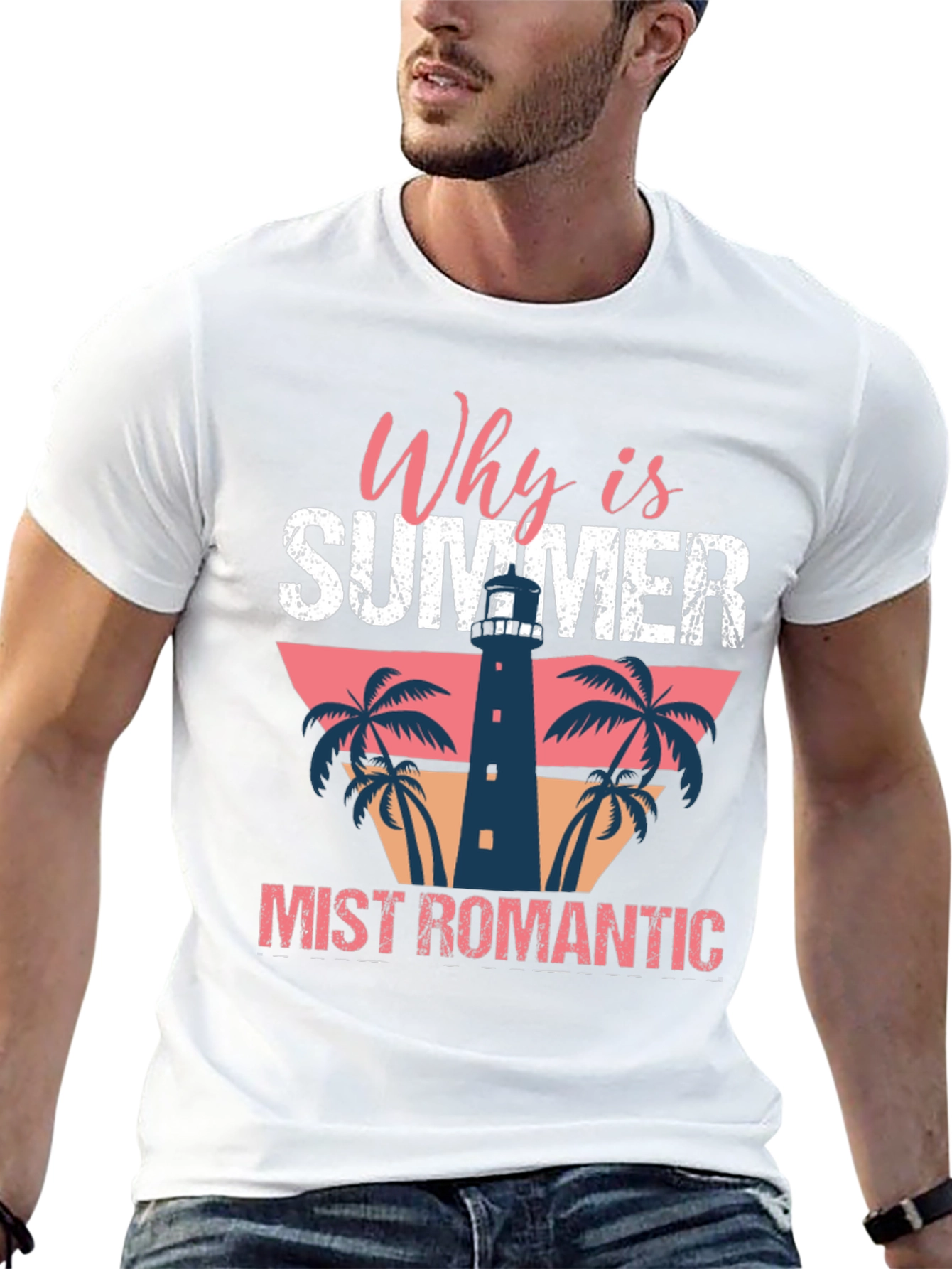 Summer Mist Romantic Graphic Tee