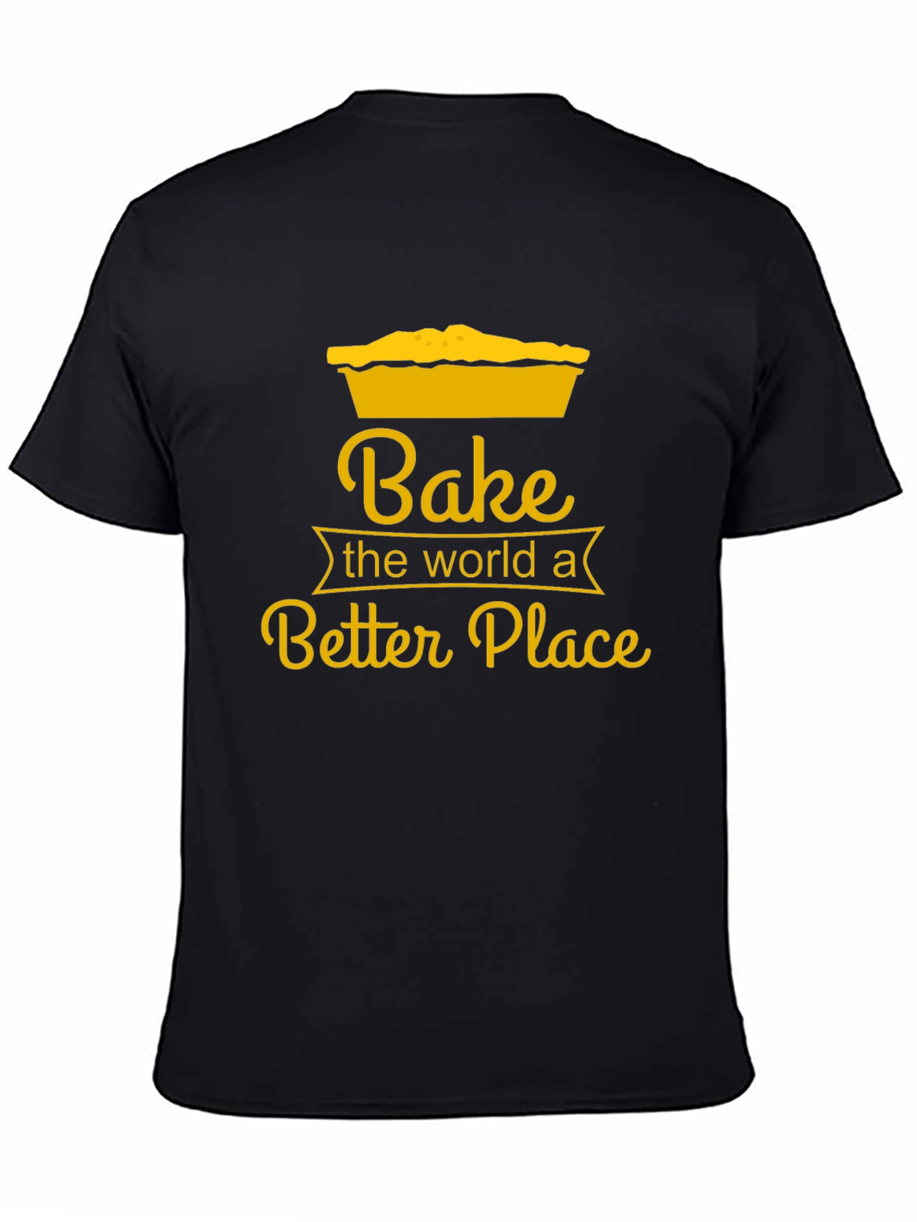 Bake the World T-Shirt - Novelty Baking Tee