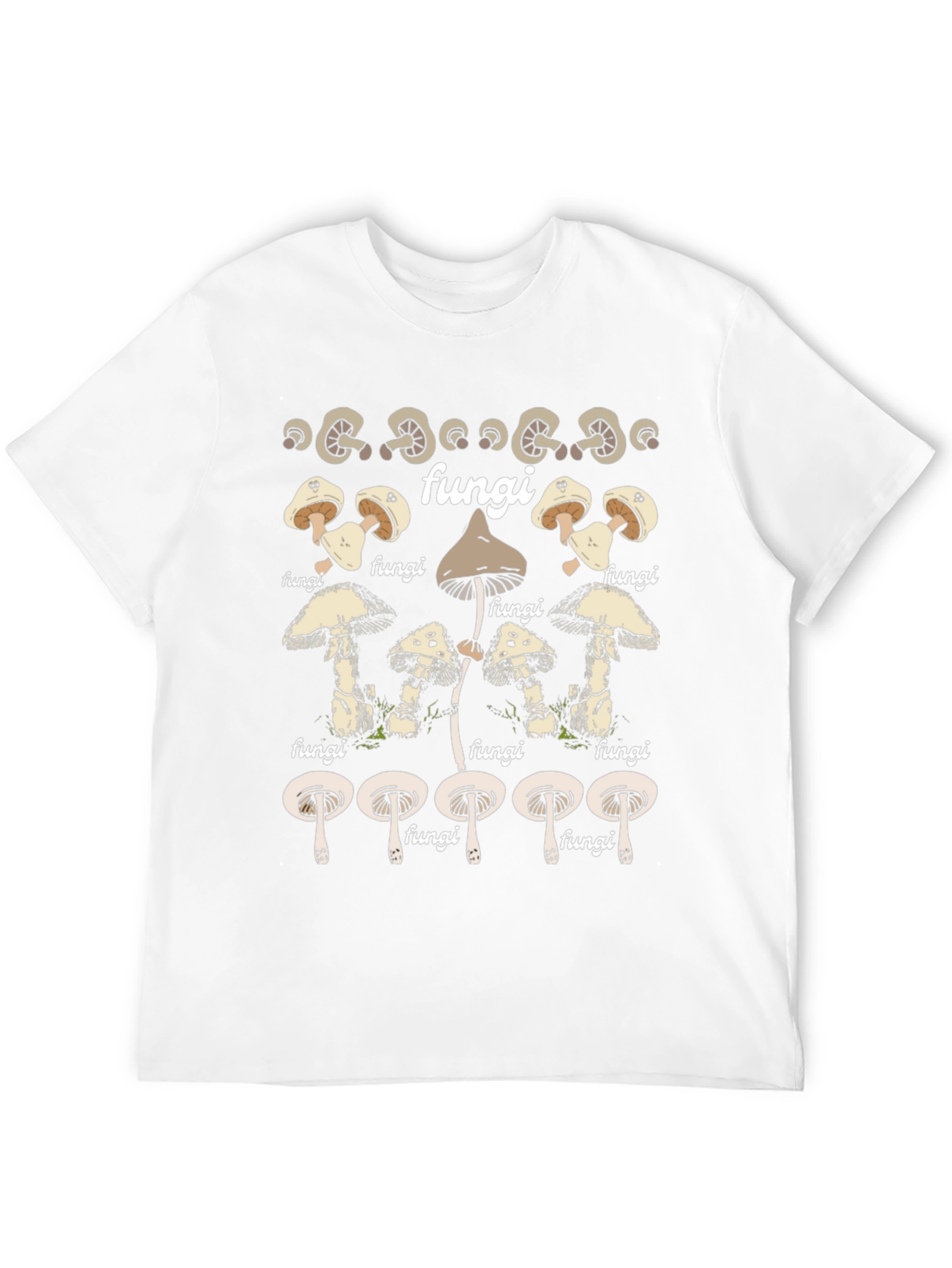 Fungi Graphic Tee - Unique Mushroom Design T-Shirt