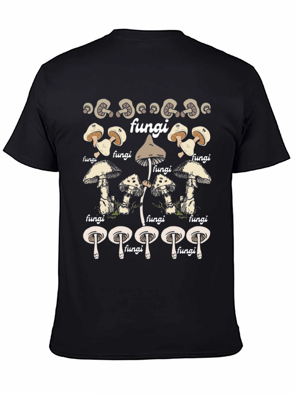 Fungi Graphic Tee - Unique Mushroom Design T-Shirt