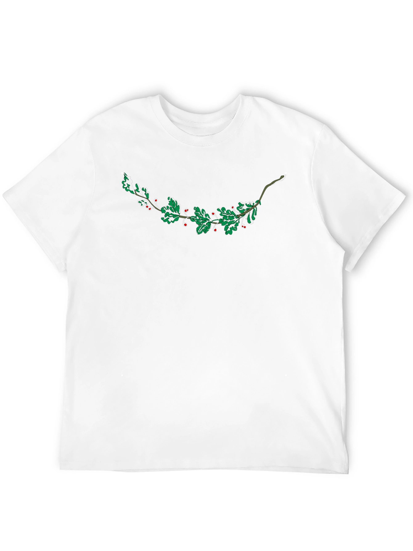 Holiday Holly Berry Graphic T-Shirt
