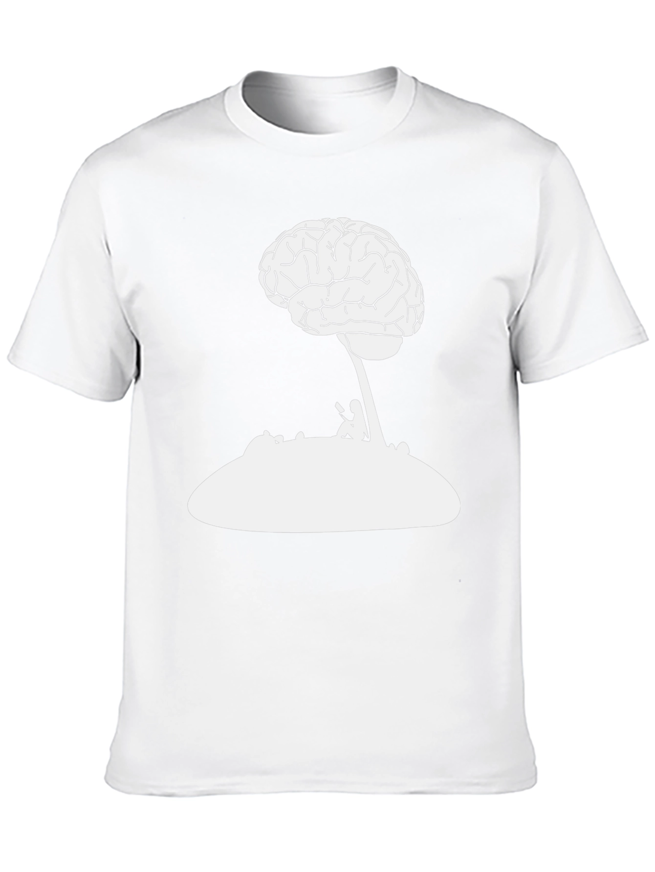 Brainy Black Tee - Thinkers Delight