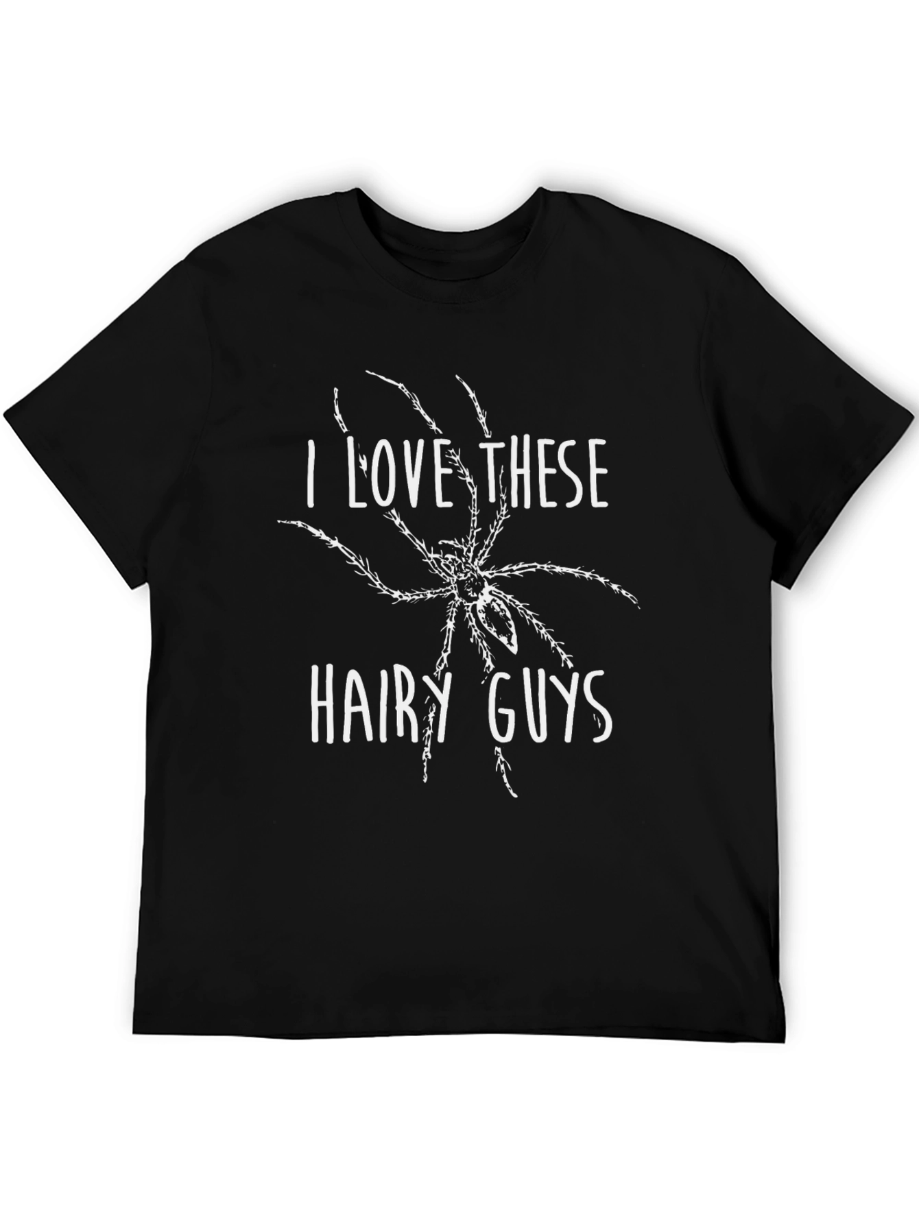 I Love These Hairy Guys Spider Graphic T-Shirt