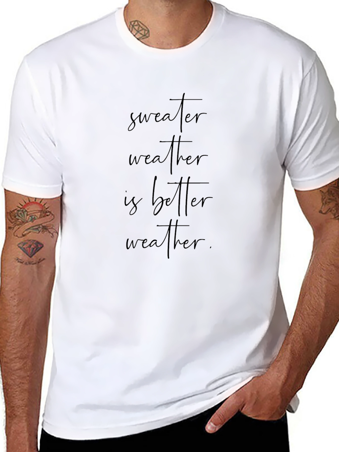 Sweater Weather T-Shirt: Cozy and Stylish