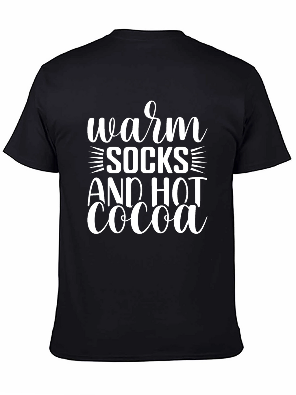 Warm Socks and Hot Cocoa Graphic T-Shirt
