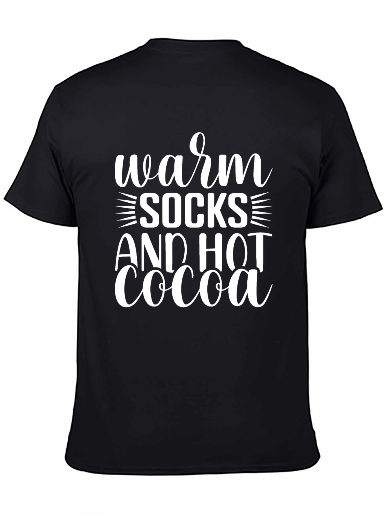 Warm Socks and Hot Cocoa Graphic T-Shirt
