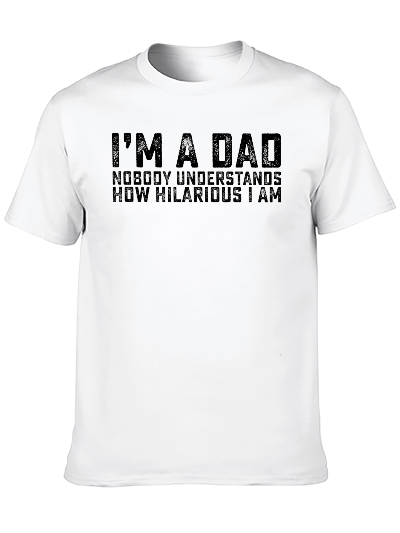 Im A Dad Hilarious Mens Black T-Shirt