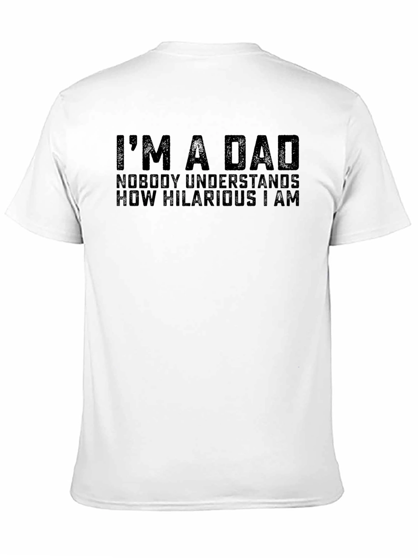 Im A Dad Hilarious Mens Black T-Shirt
