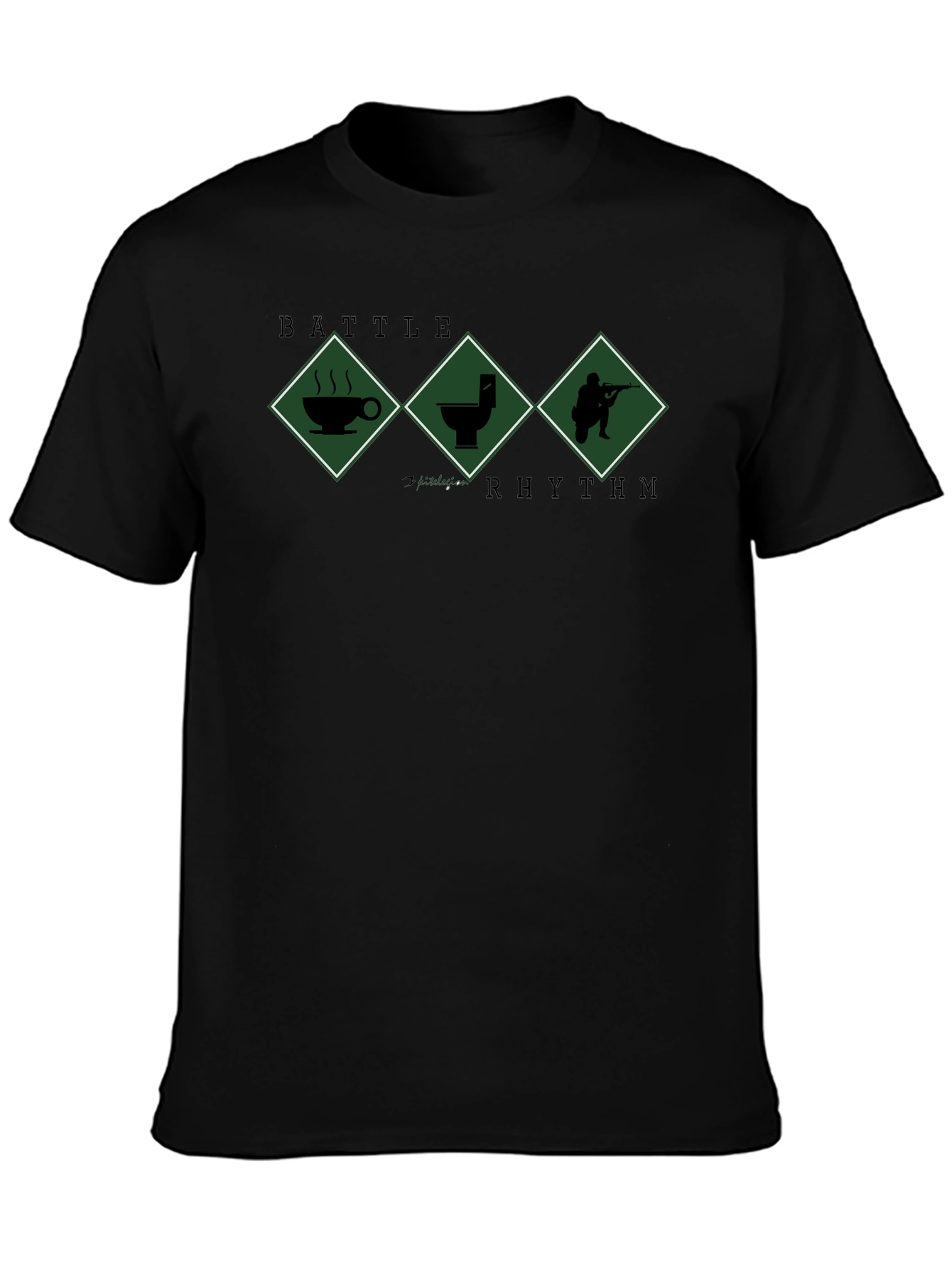 Battle Rhythm Graphic T-Shirt - Comfort & Style