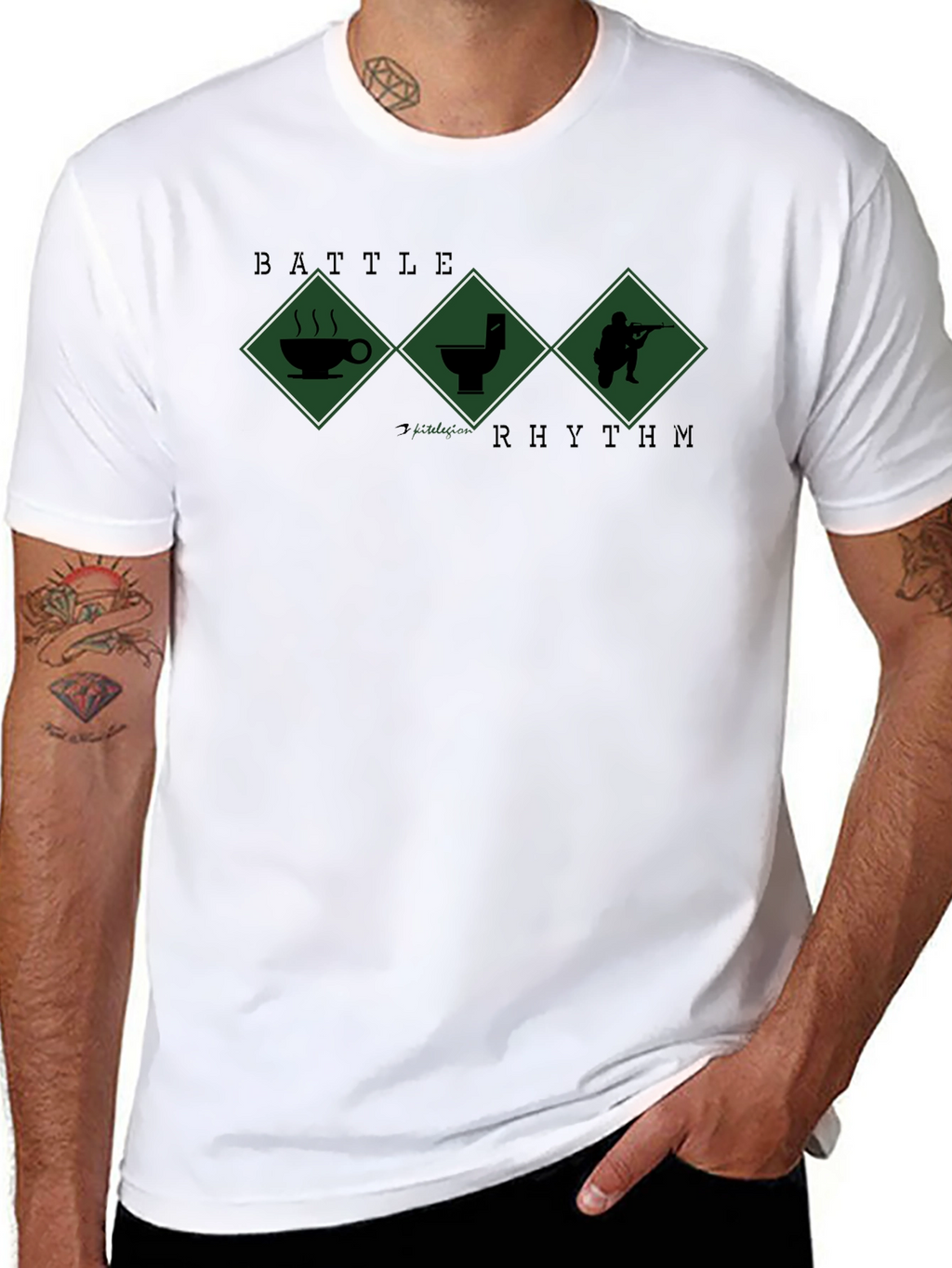 Battle Rhythm Graphic T-Shirt - Comfort & Style