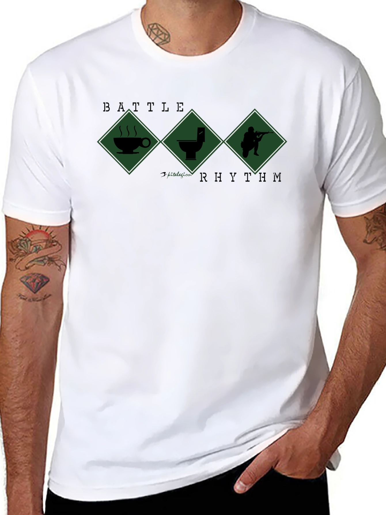 Battle Rhythm Graphic T-Shirt - Comfort & Style